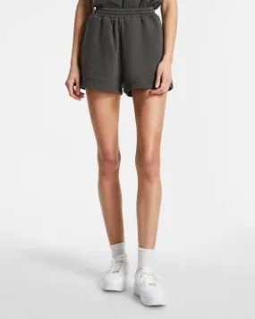 tie-dye look 3 X 4 TRAK SHORT CHARCOAL