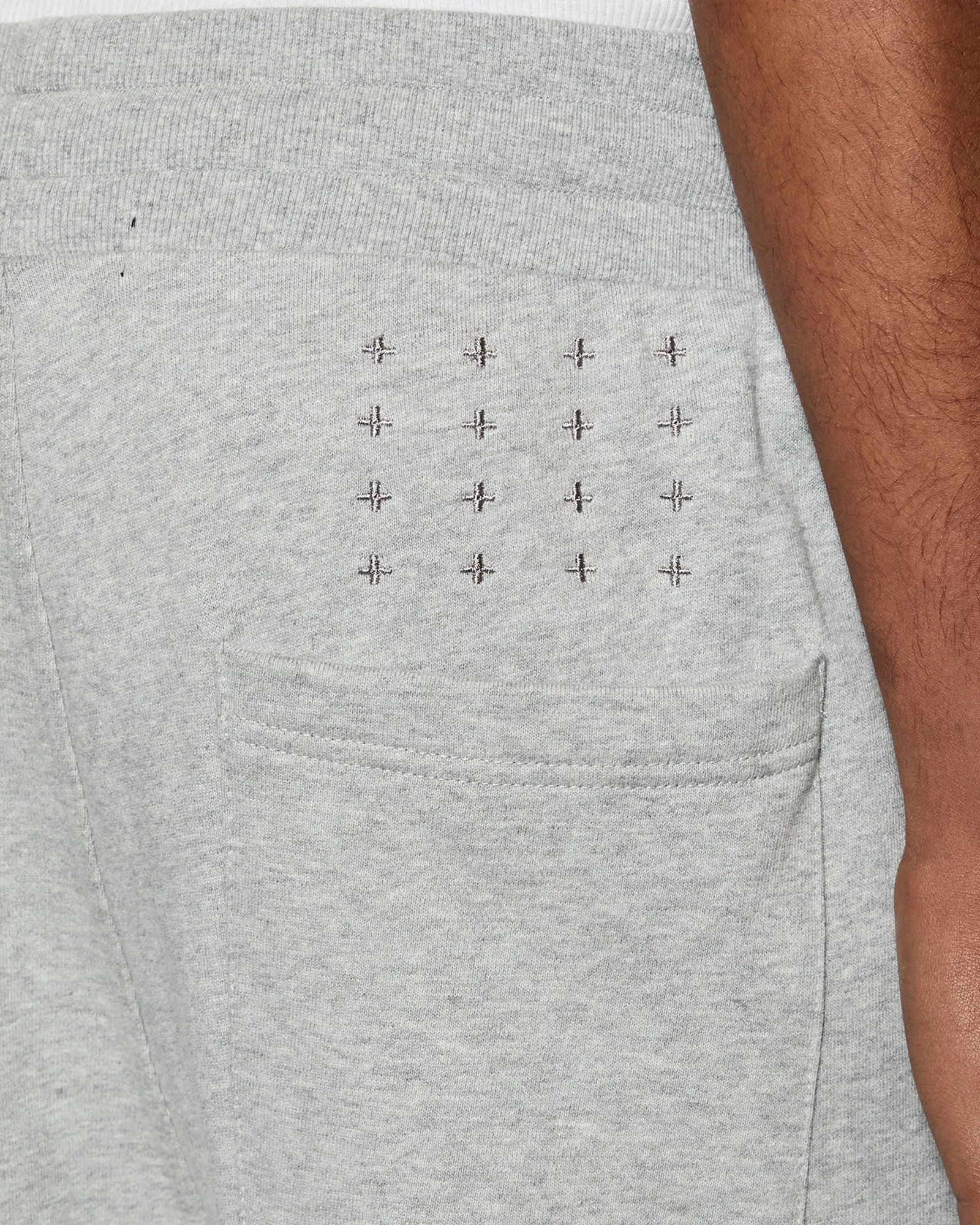 Twill Weave Texture Quick Layer 4 X 4 TRAK GREY MARLE Tagless label