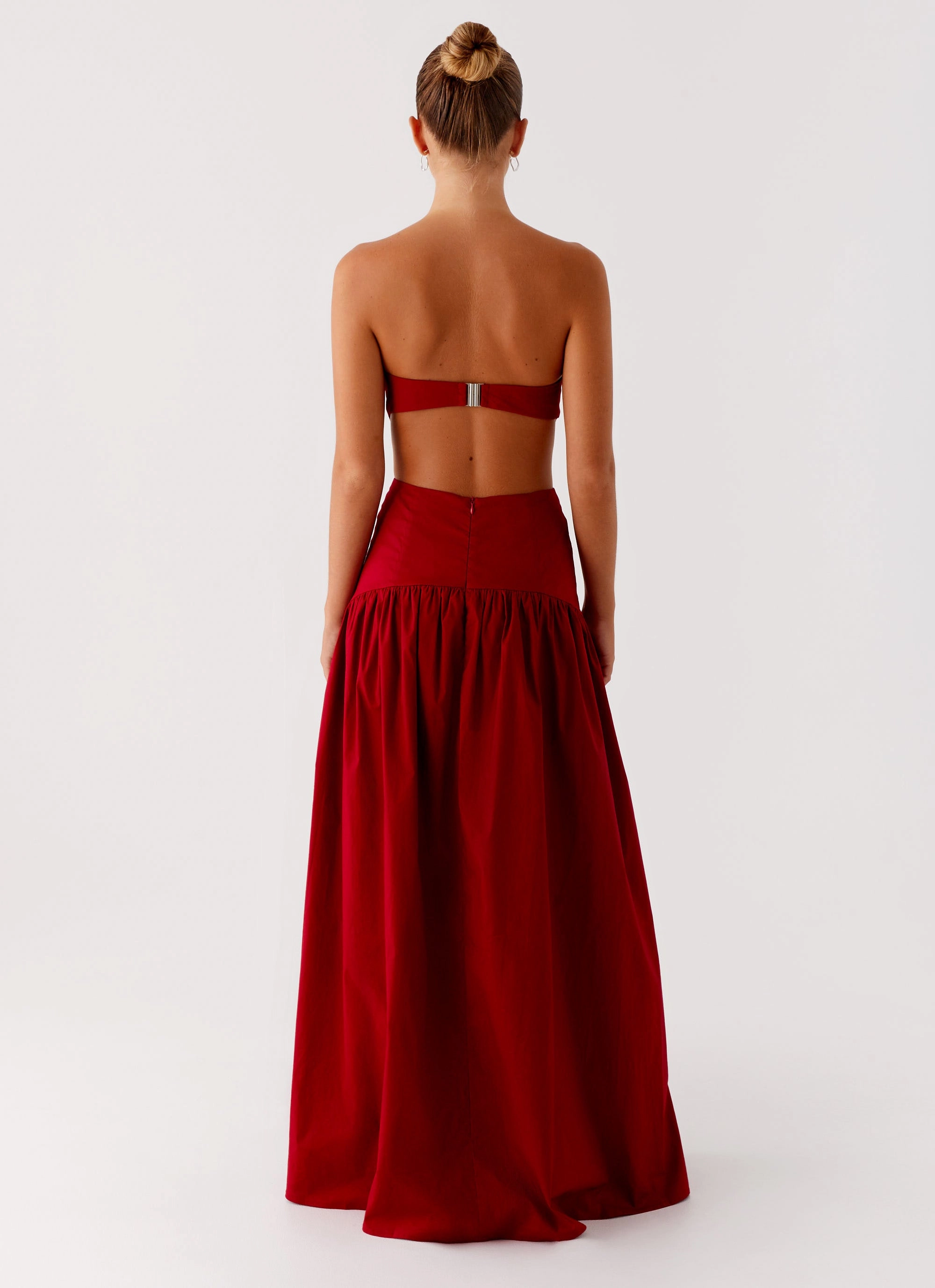Art-Gallery Aamari Maxi Dress - Red