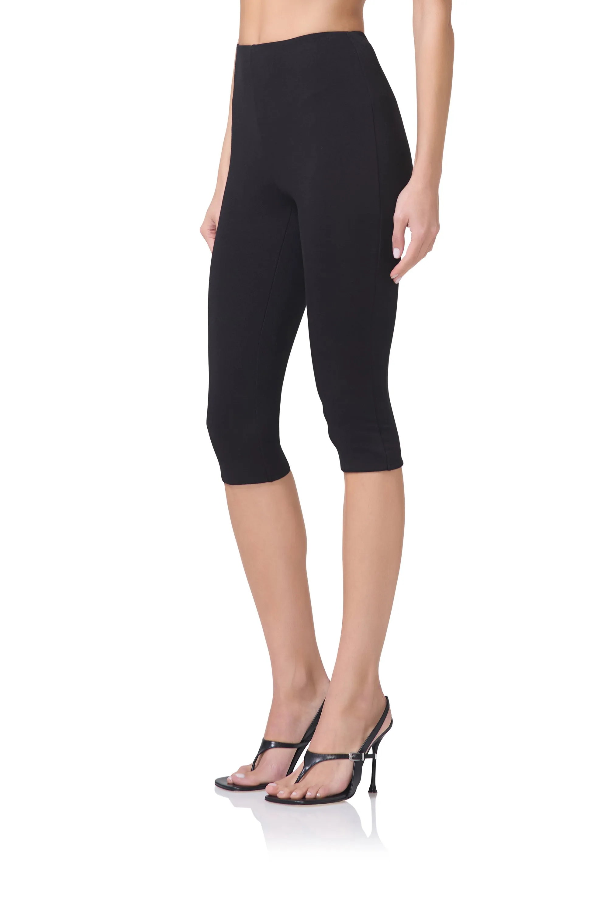 Ettie Capri Legging - Noir Non Bulk