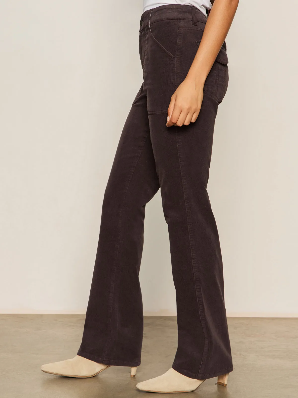 Corduroy Hayden Bootcut Pant Semi Sweet Petite Sizing Flexible Wear