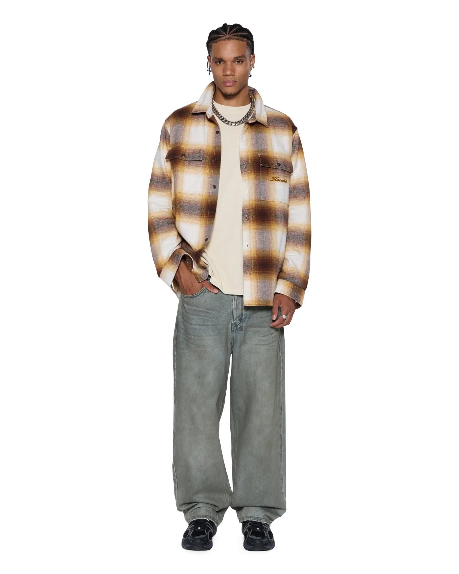 garden party wear Anti Chafe Seamless ROSEBOWL LS SHIRT BURNT ORANGE