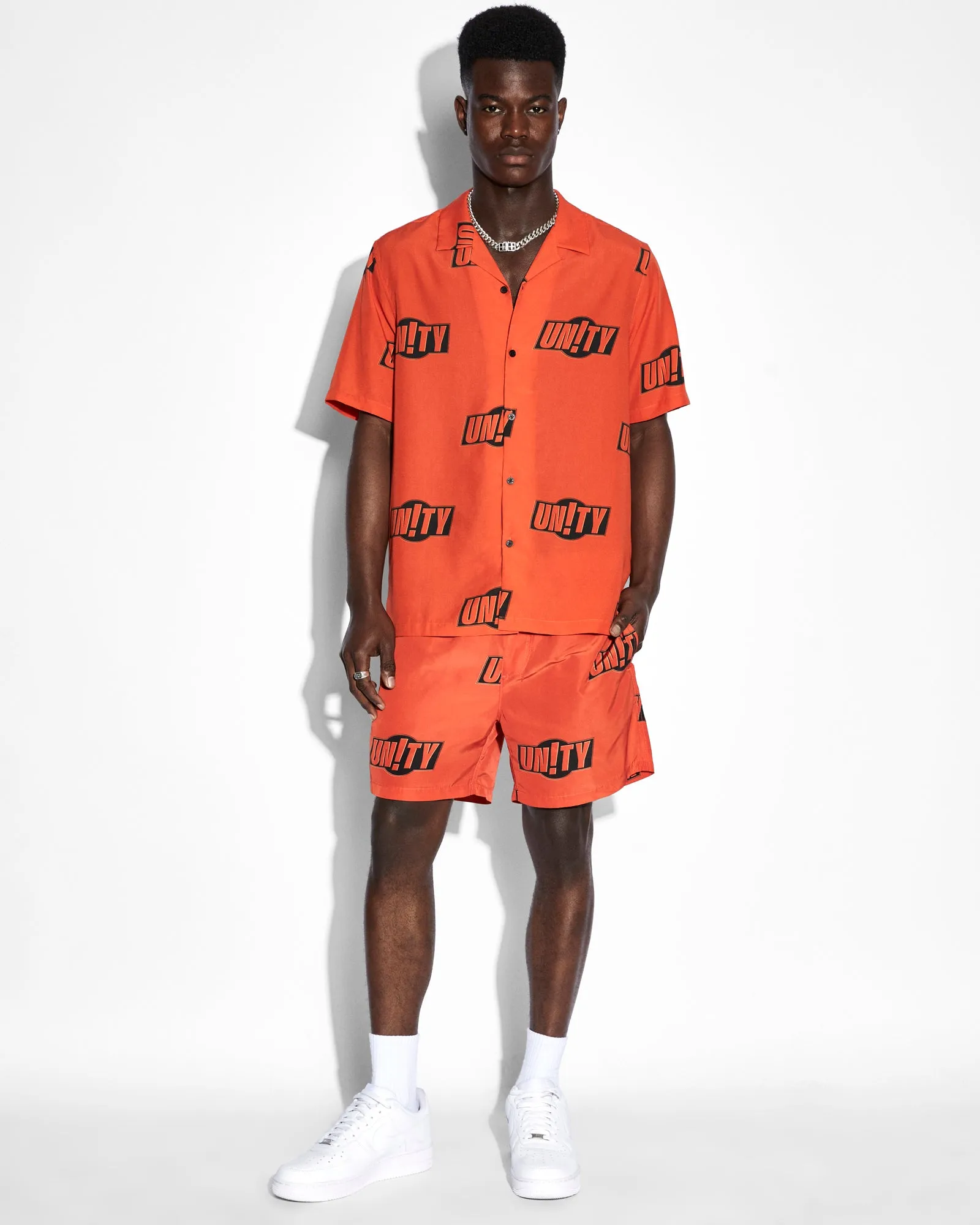 Seamless Edge Design UNITY SIGN RESORT SS SHIRT ORANGE
