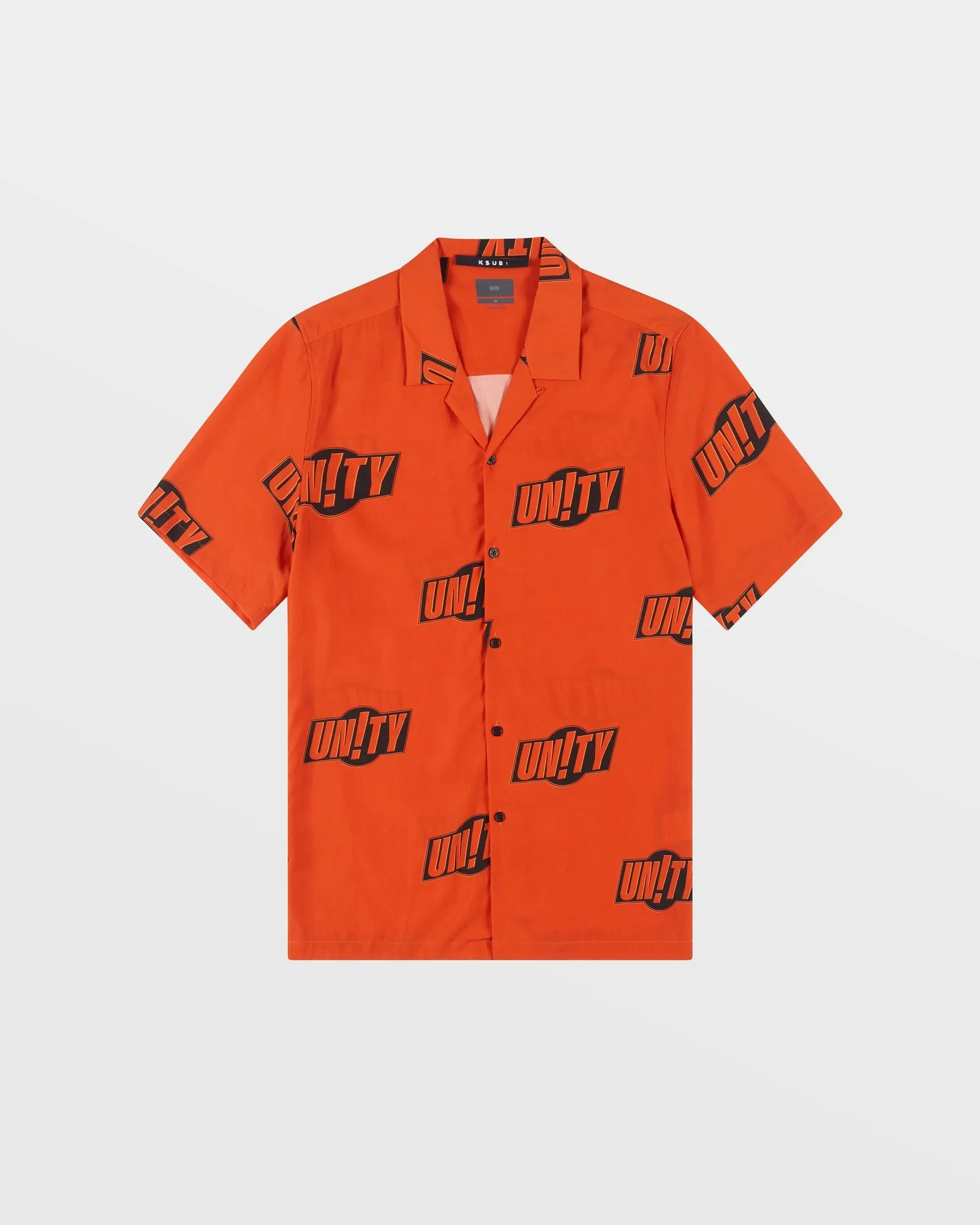 Ultimate Ventilation Channels UNITY SIGN RESORT SS SHIRT ORANGE