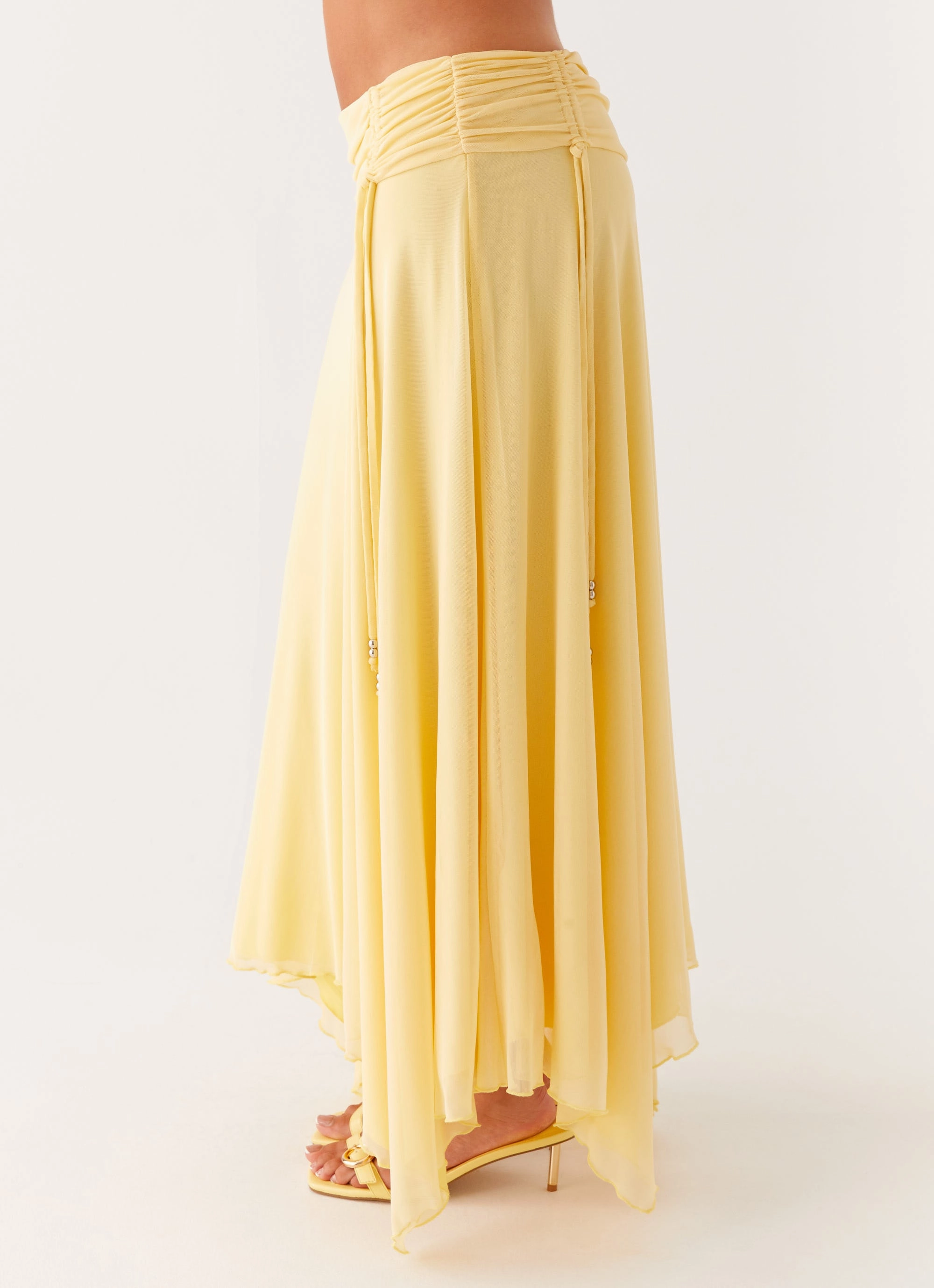 Kirrabilli Midi Skirt - Yellow Maternity Friendly