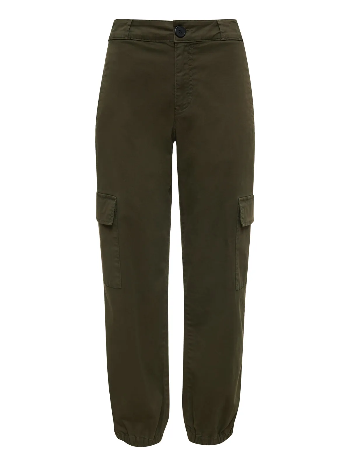Flexible Knee Articulation Take Over Jogger Mid-Rise Pant Kalamata