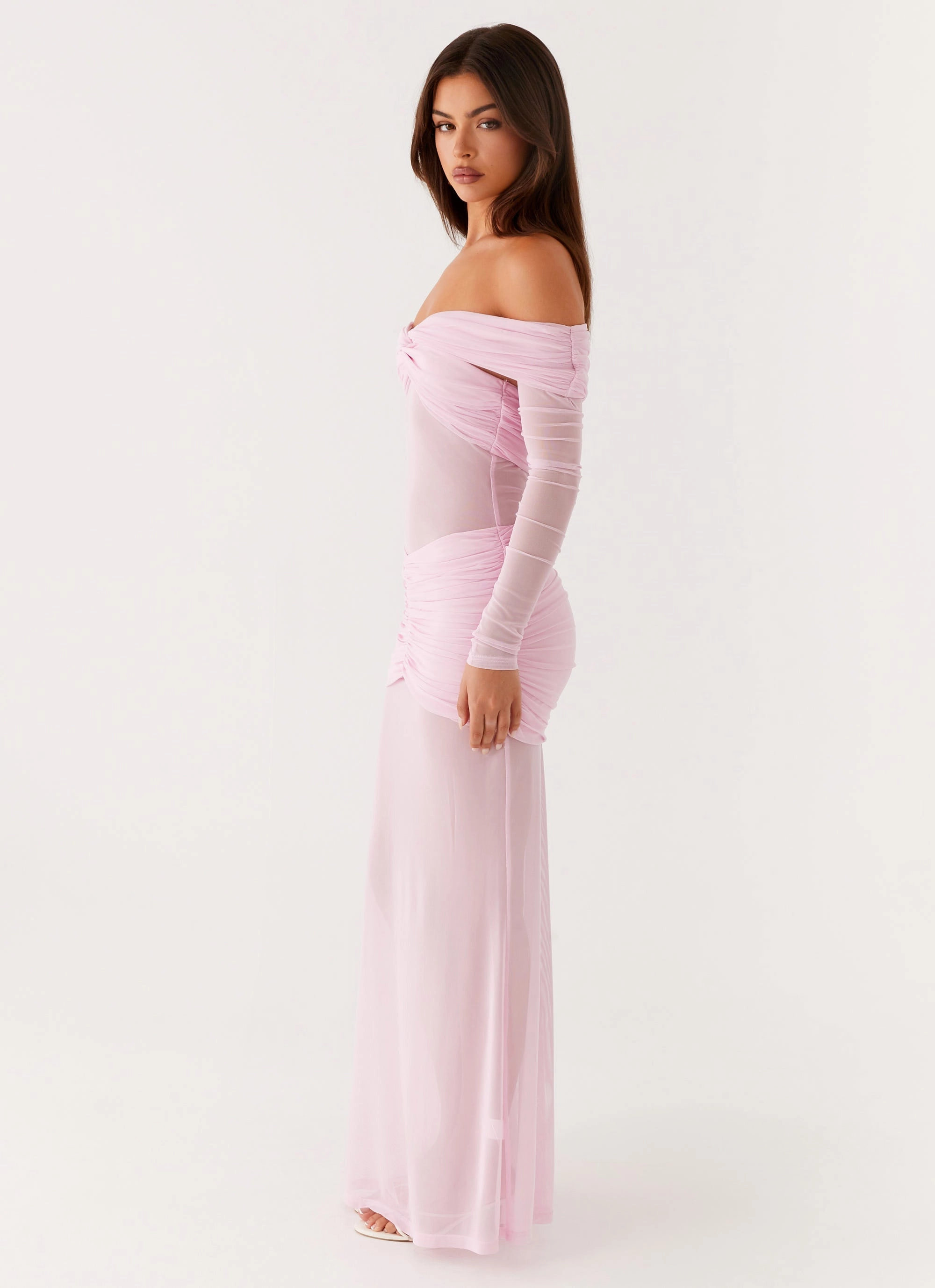 Care-Instructions-Included Alter Ego Maxi Dress - Pink