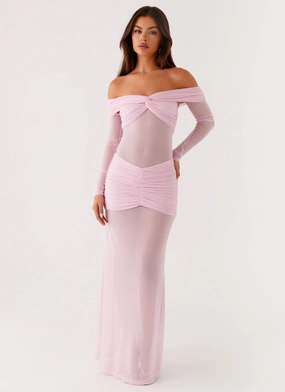 Alter Ego Maxi Dress - Pink Lounge Feel Daily Favorite
