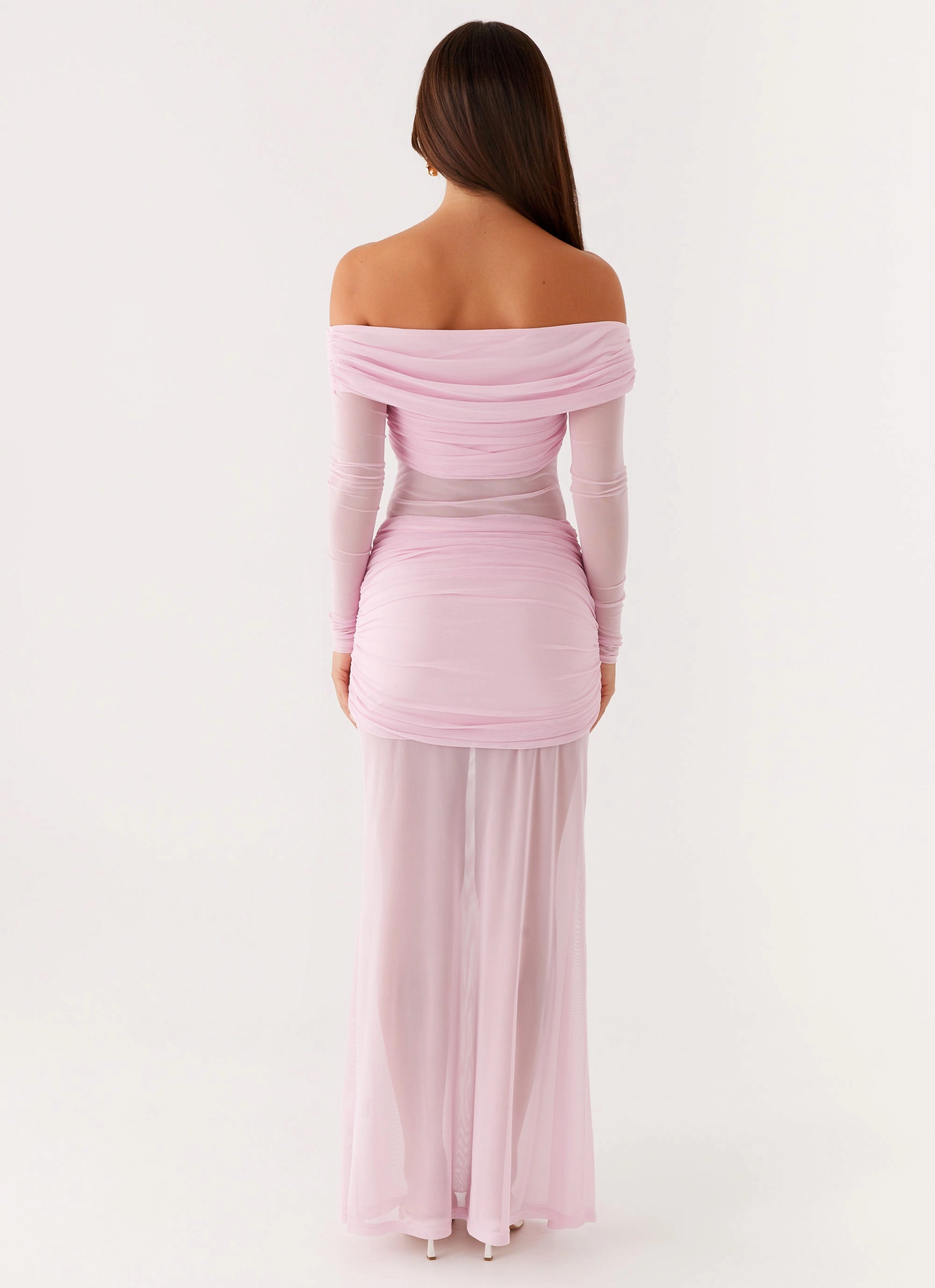 Alter Ego Maxi Dress - Pink Sleek Flow