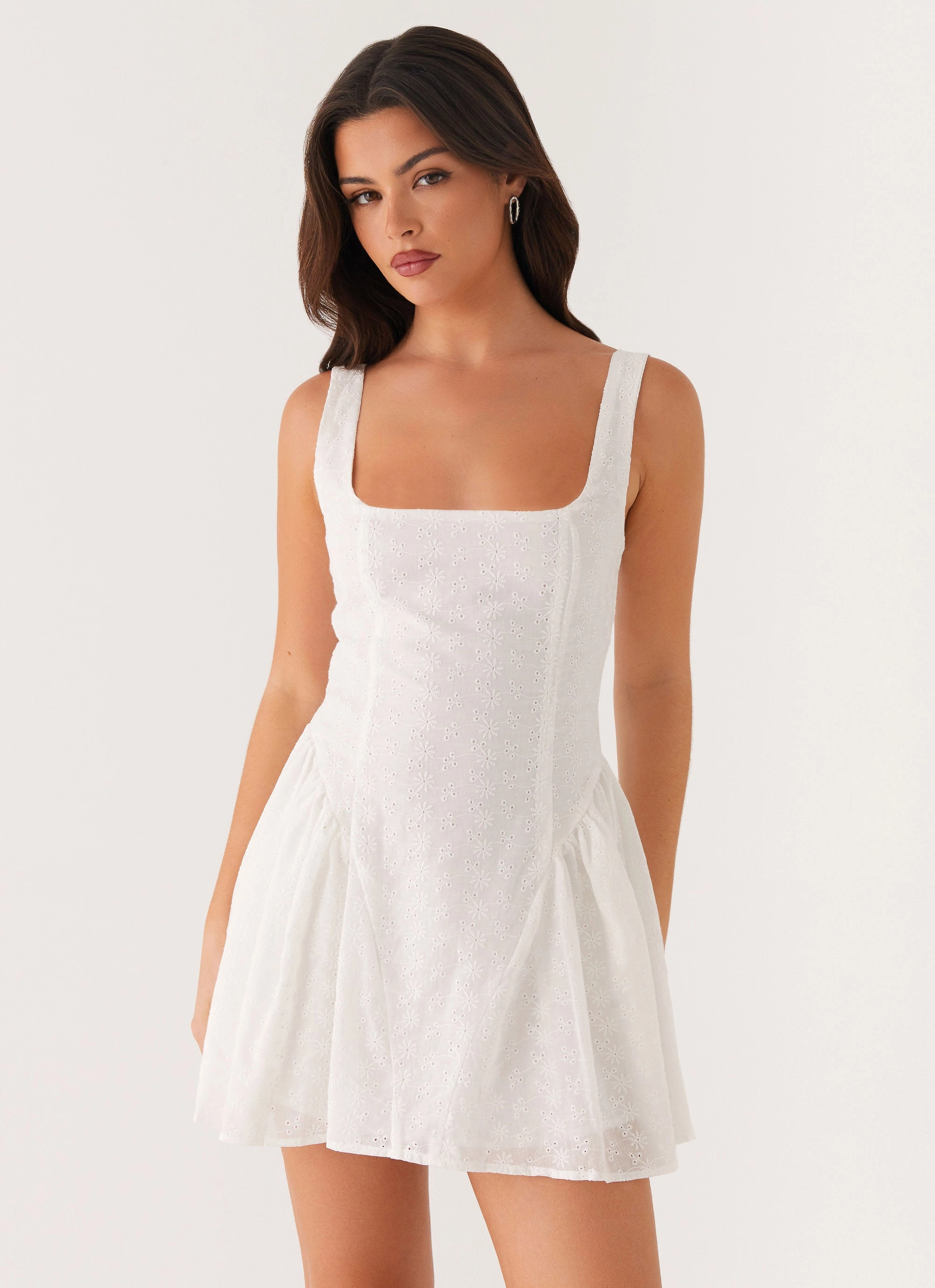 Bestseller Item Smooth Motion Alyssa Mini Dress - White