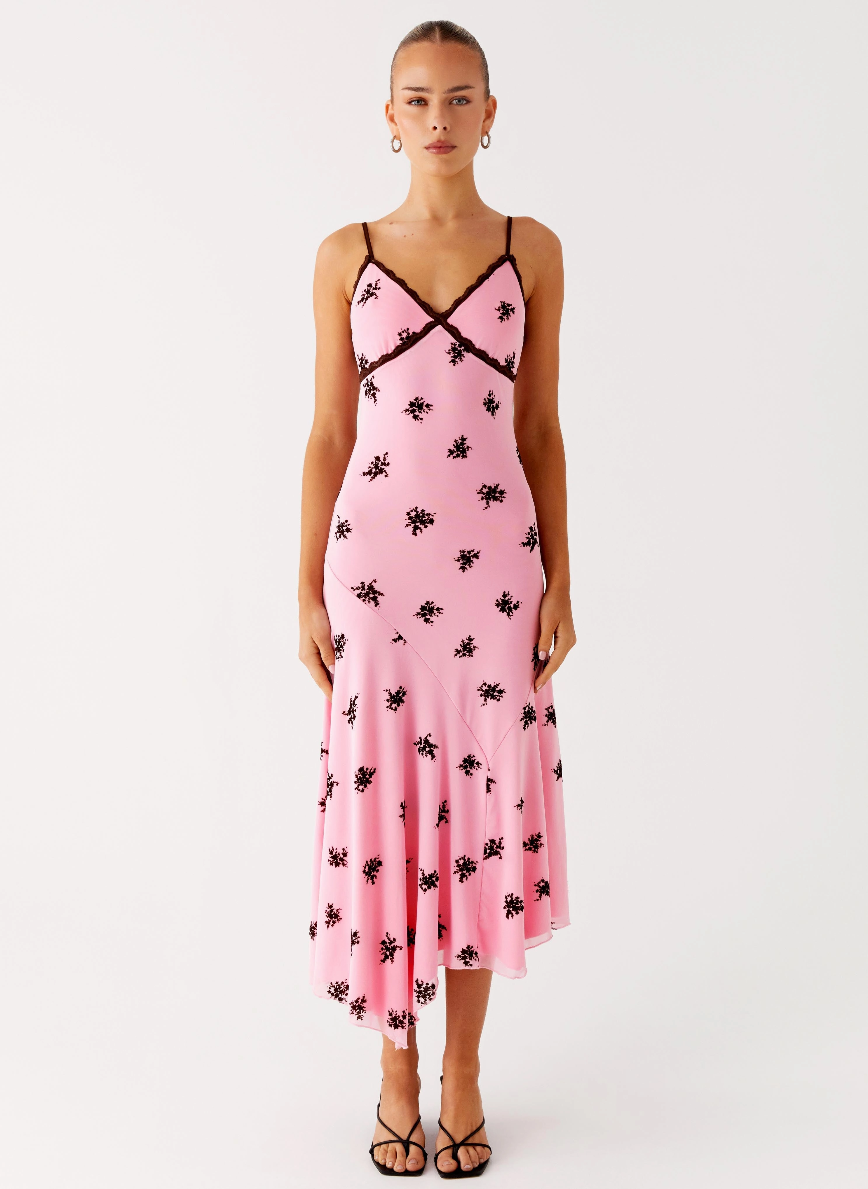 Refined Stitch Amelia Midi Dress - Pink
