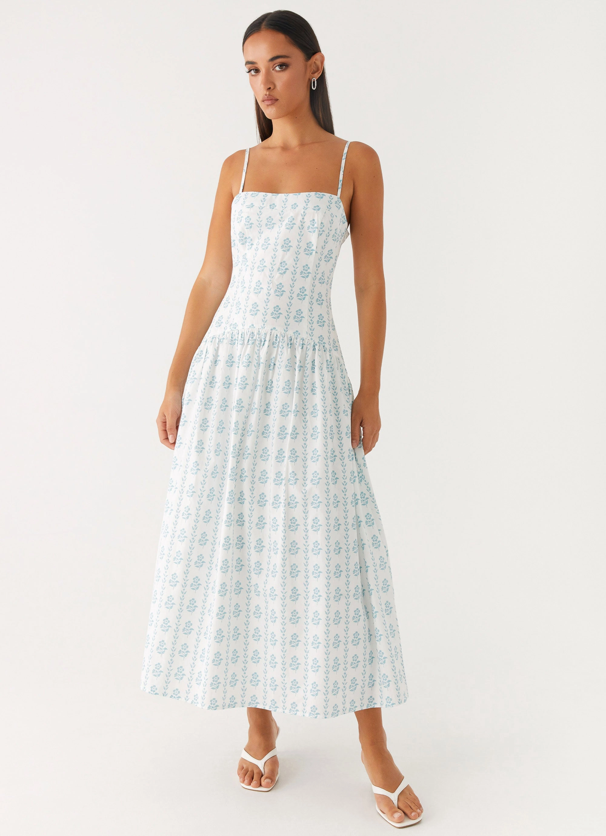 Amelie Midi Dress - Sweet Daydream Print Travel-friendly flowy style
