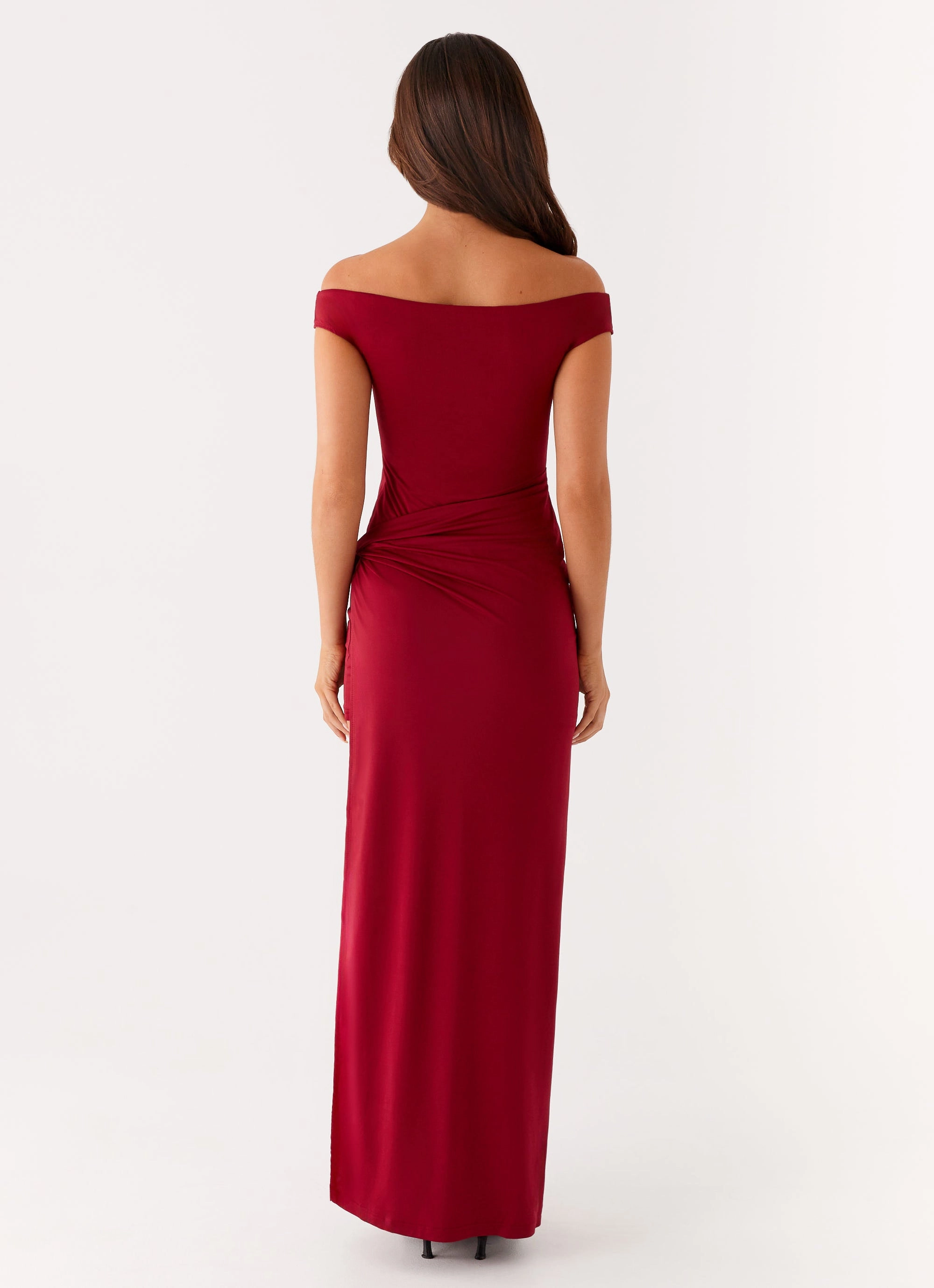 Amerie Maxi Dress - Maroon Urban Fit