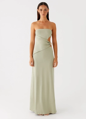 Anetta Maxi Dress - Sage Mood Flex