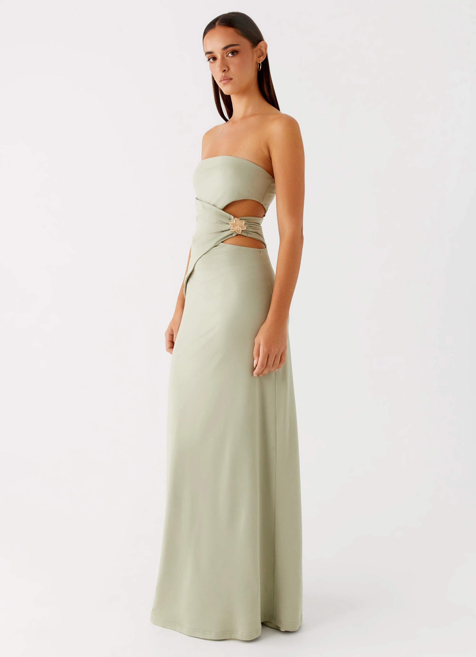 Urban Chic Anetta Maxi Dress - Sage