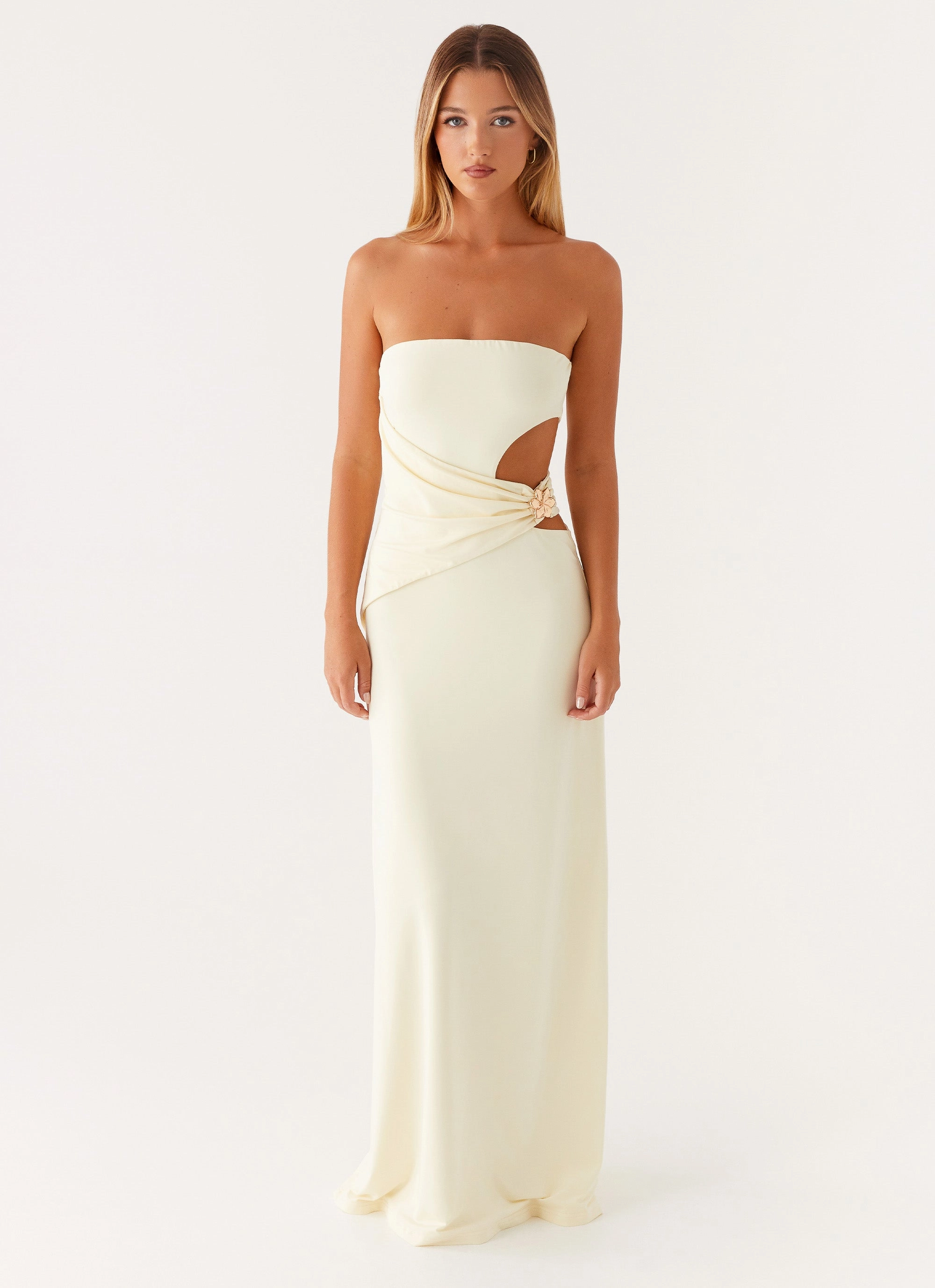 Perfect Mood Anetta Maxi Dress - Yellow