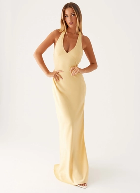 Field Fresh Angie Maxi Dress - Yellow