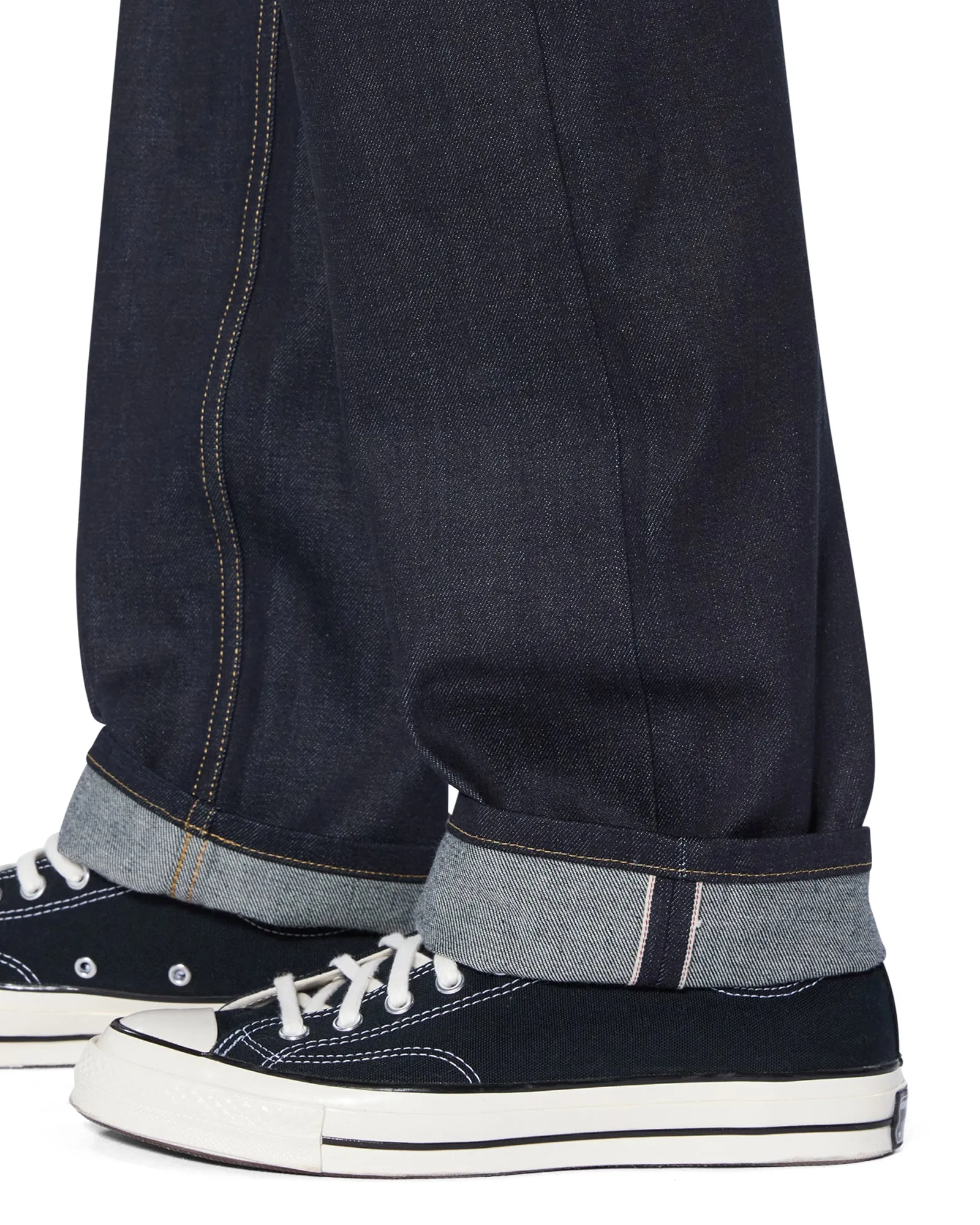 Street Fashion Trend Setter Holiday Vibes ANTI K SELVEDGE RAW BLUE