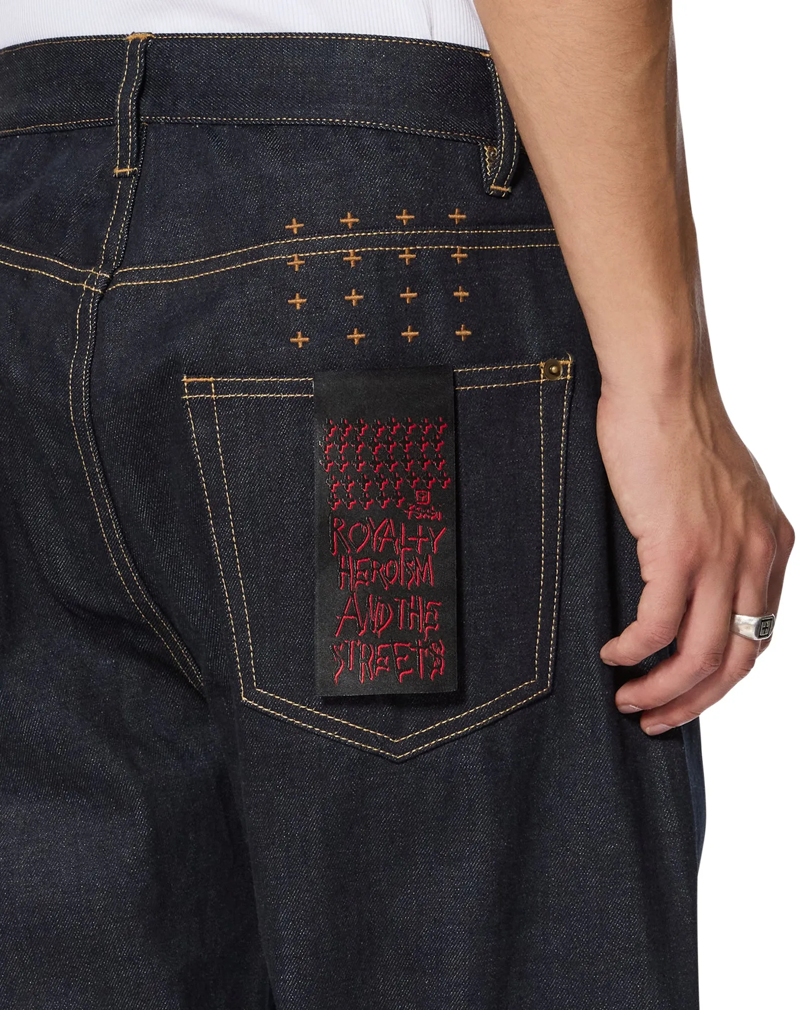 Soft Core Neutral Piece ANTI K SELVEDGE RAW BLUE