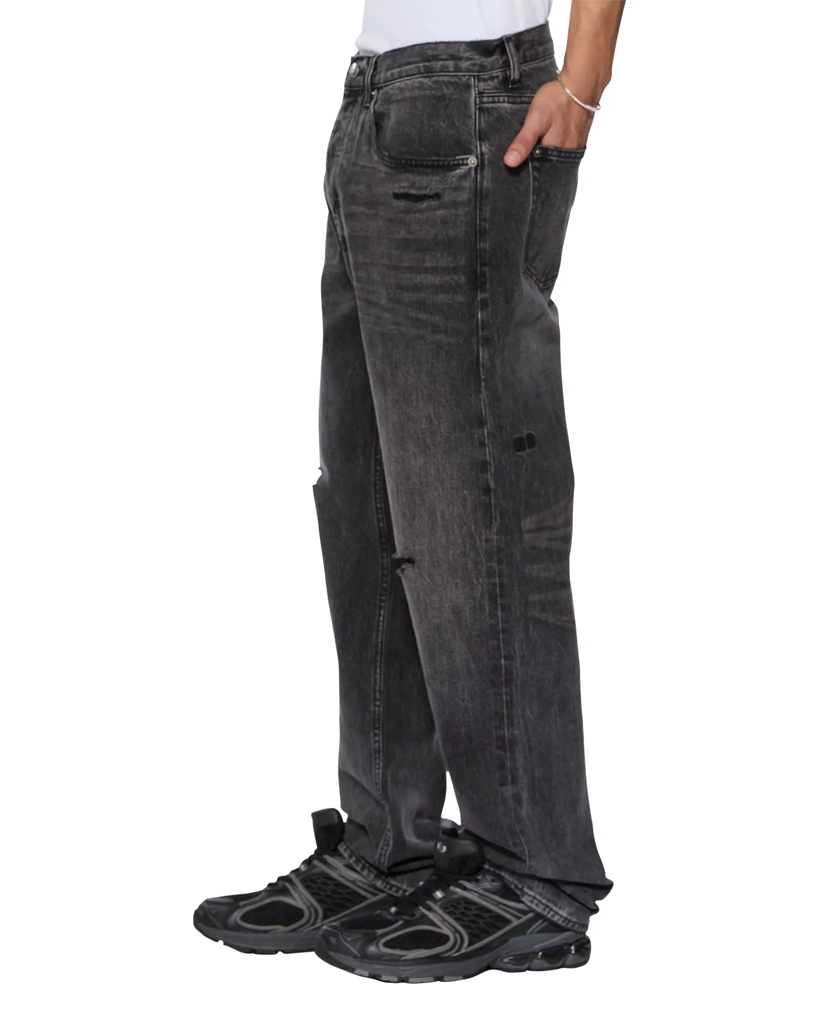 ANTI K SELVEDGE REPLIKA BLACK Stretch Recovery