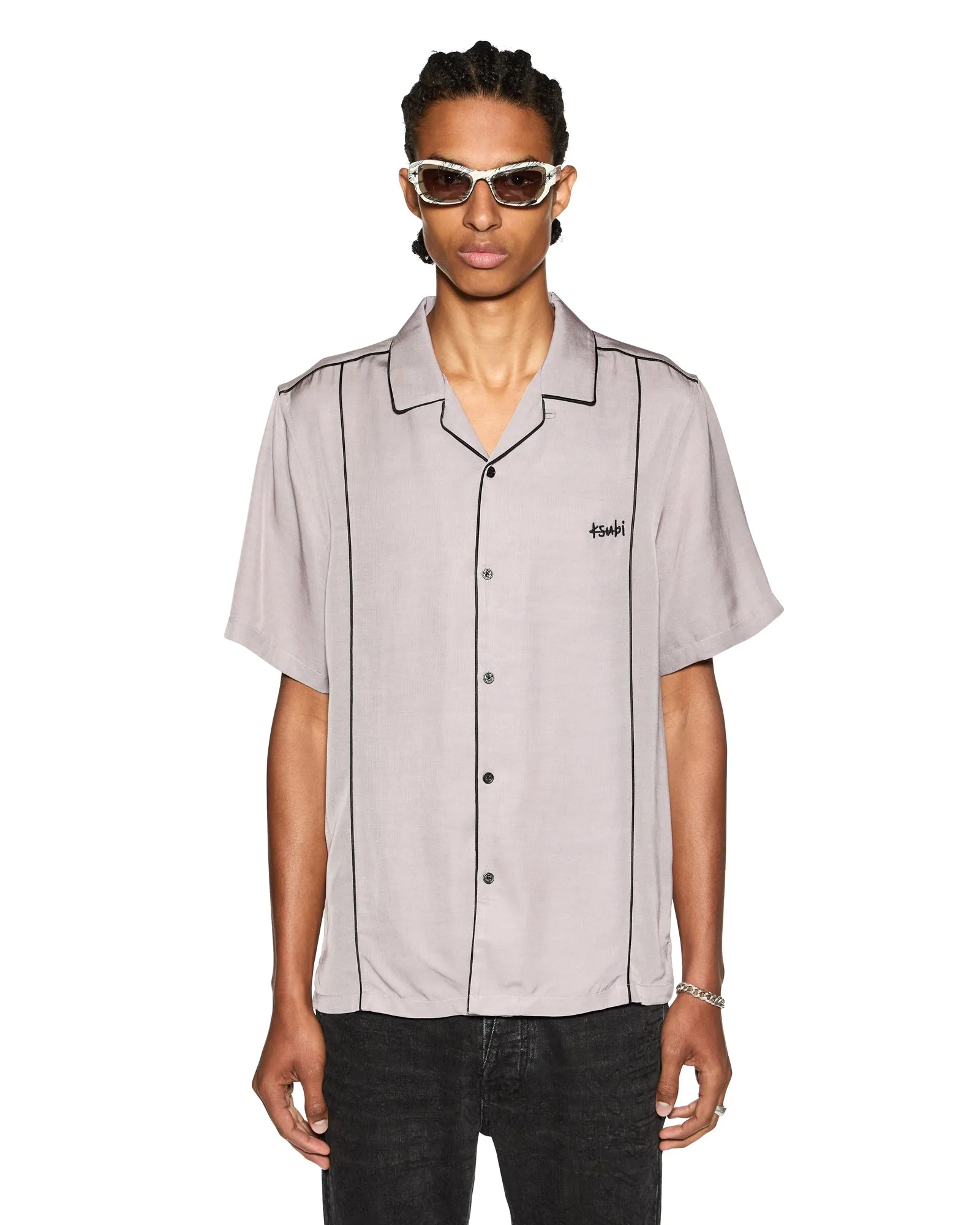 Travel Fit Office Attire DOWNTOWN RESORT SS SHIRT HAZE