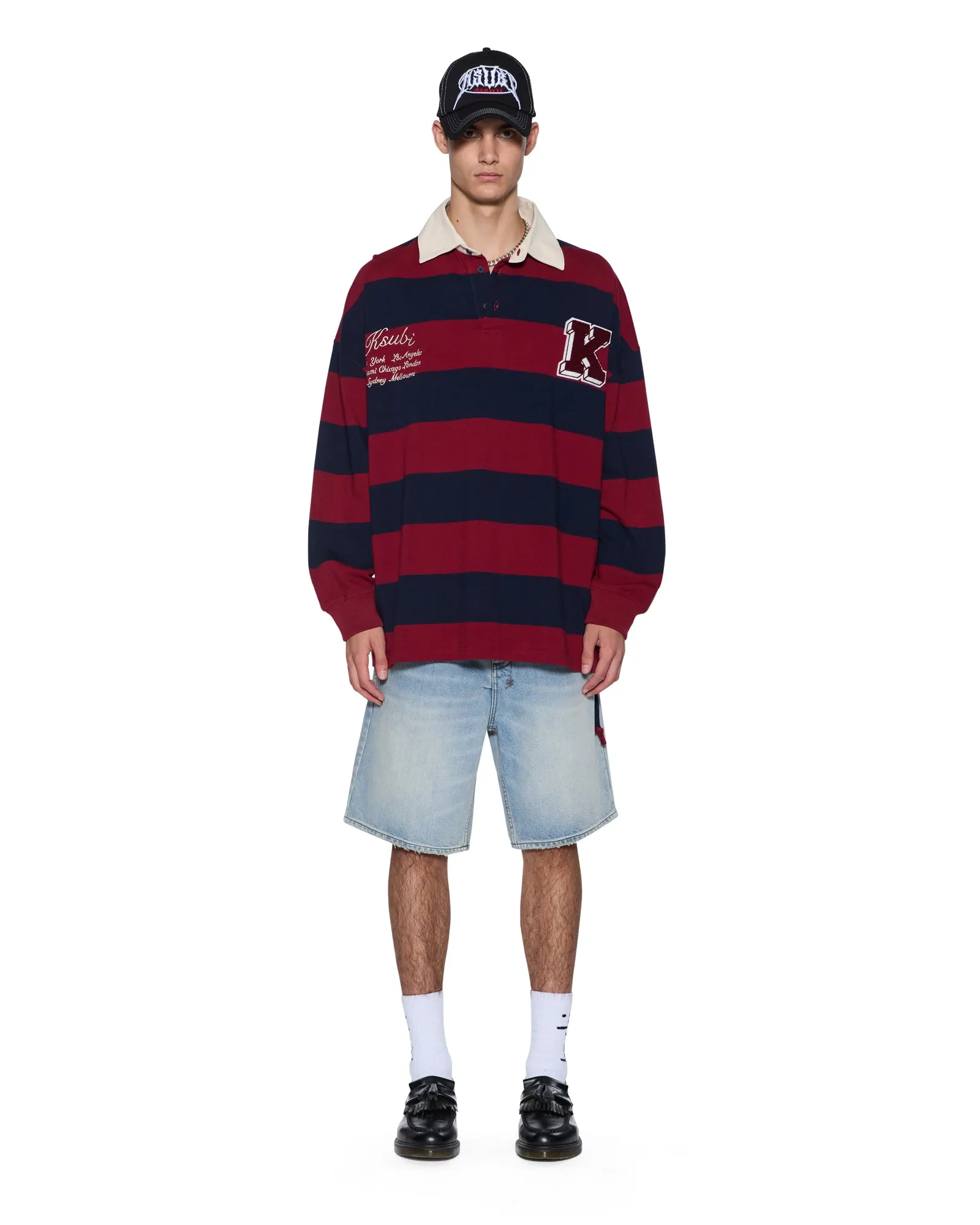 Vented Hem Details ANTI SHORT SCATTER BLUE