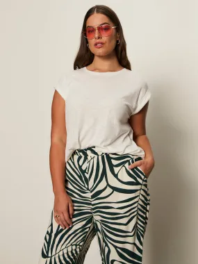 Knotted Muscle Tee White Extended Sizing SoftInteriorLining