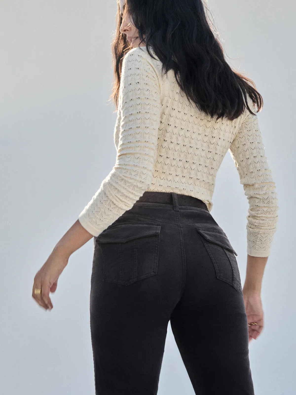 Corduroy Hayden Bootcut Pant Semi Sweet Relaxed Style