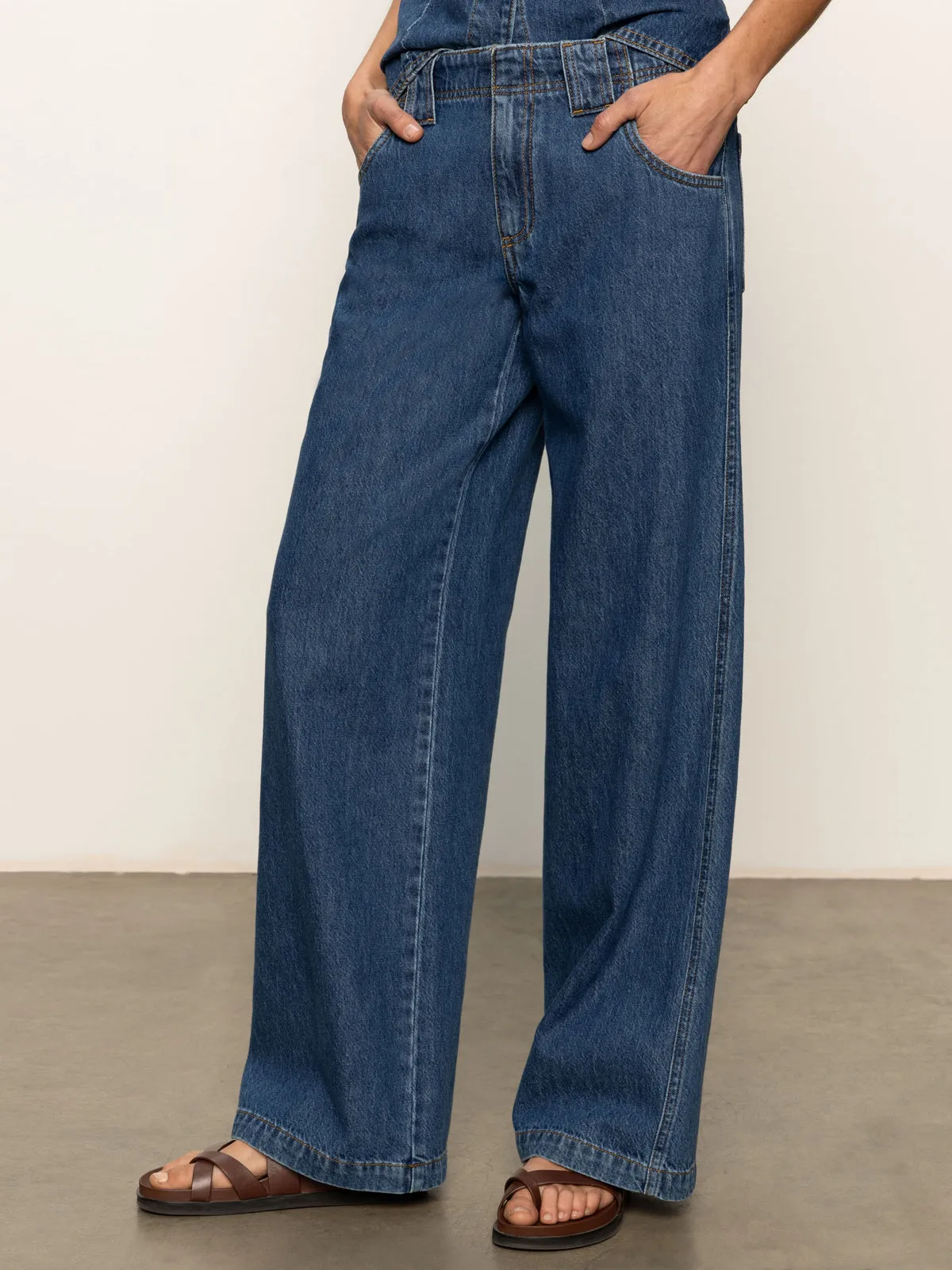 Arden Wide Leg Jeans Perfect Storm TaglessLabel