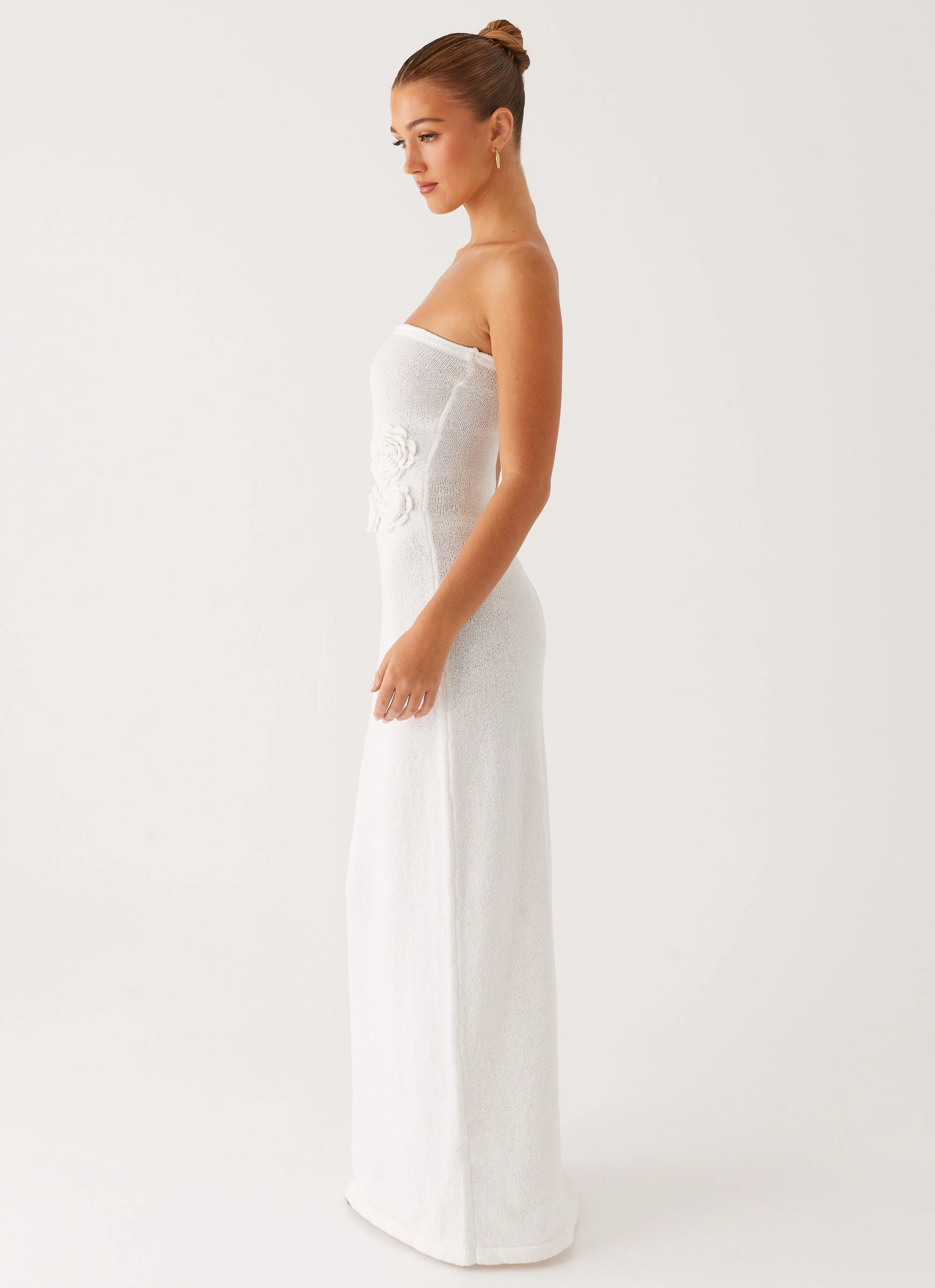 Simple Spirit Arli Strapless Maxi Dress - Ivory