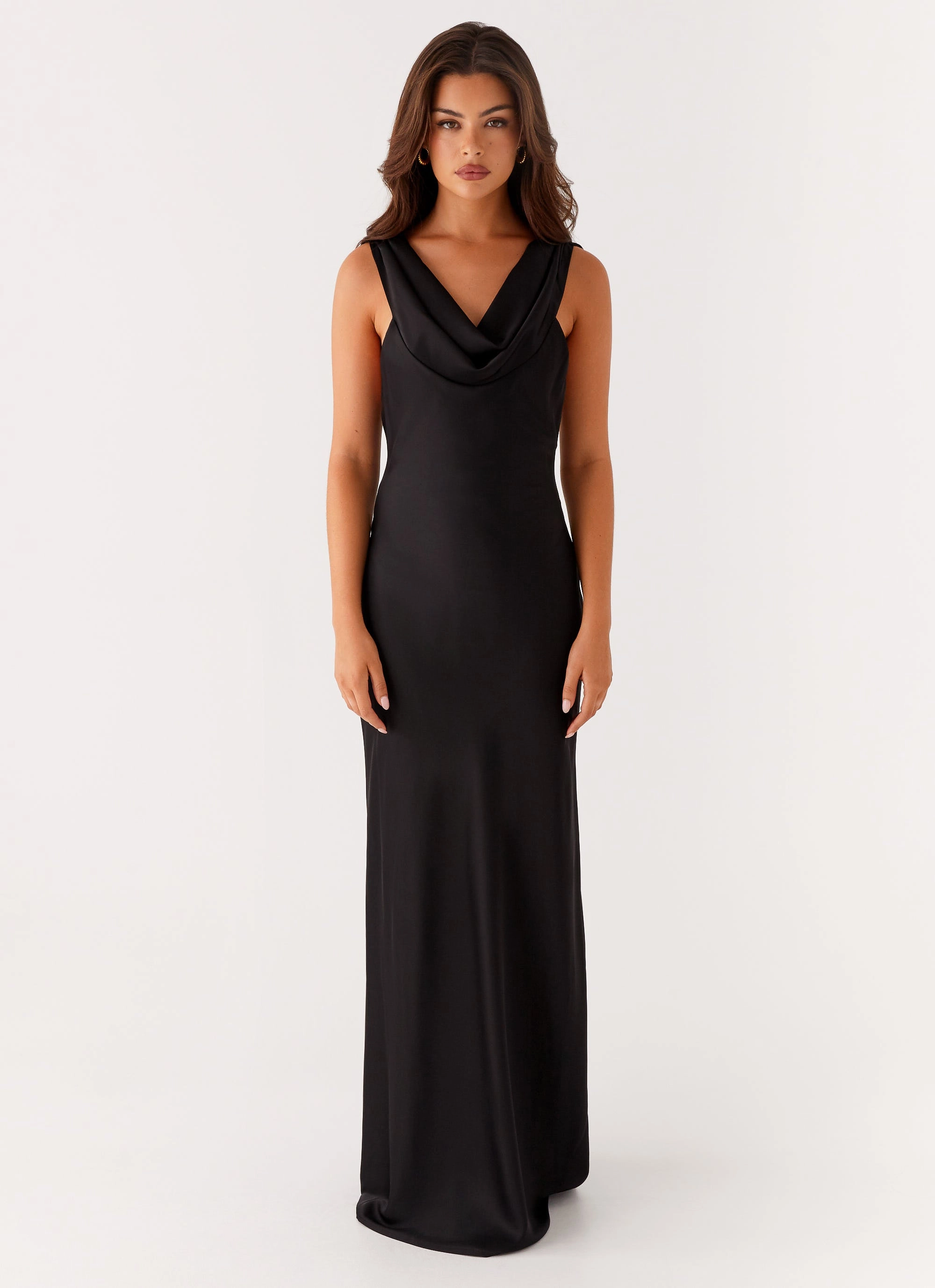 Arya Maxi Dress - Black Urban Style