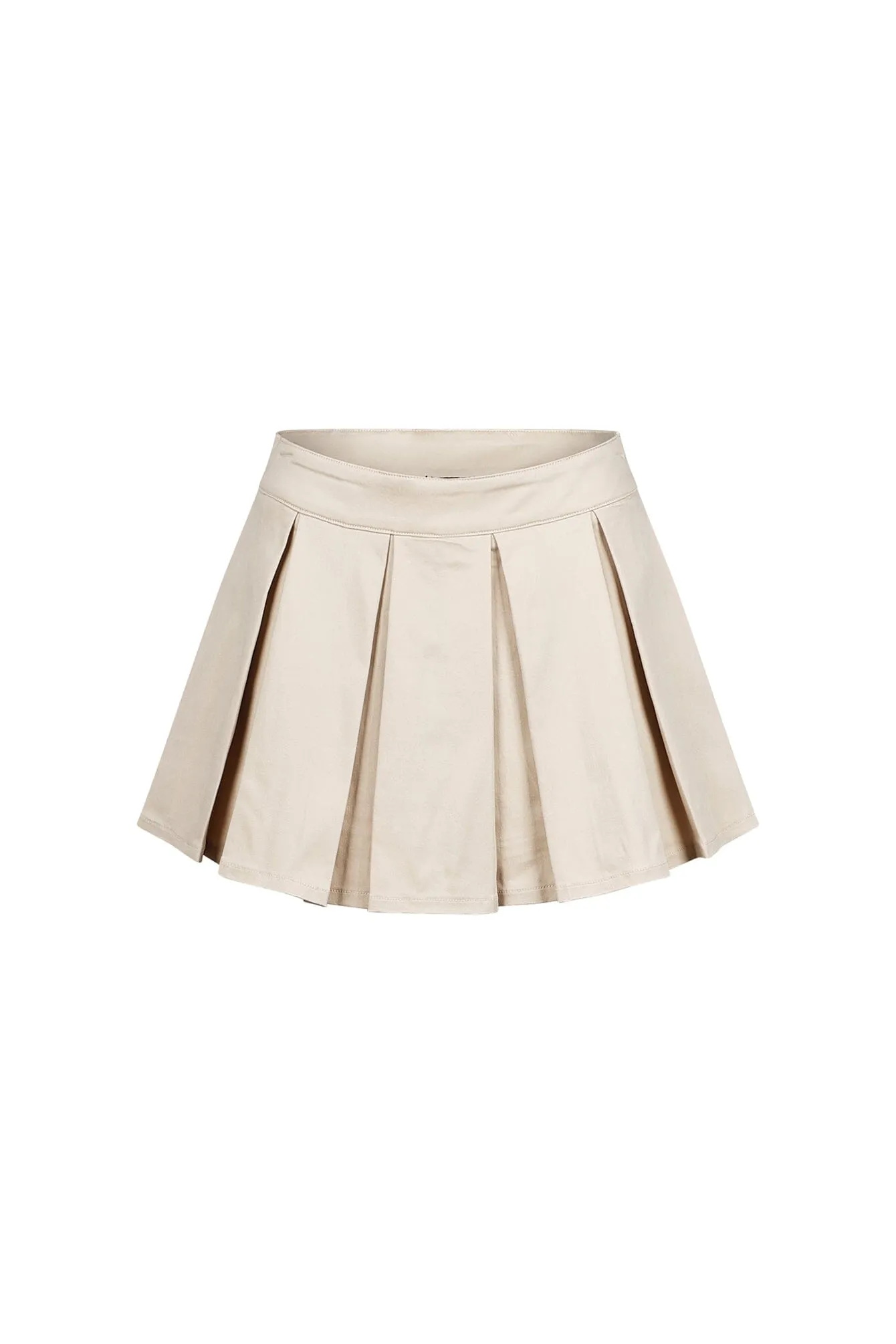 Impact Absorbing Padding Asha Breeze Pleated Mini Skirt