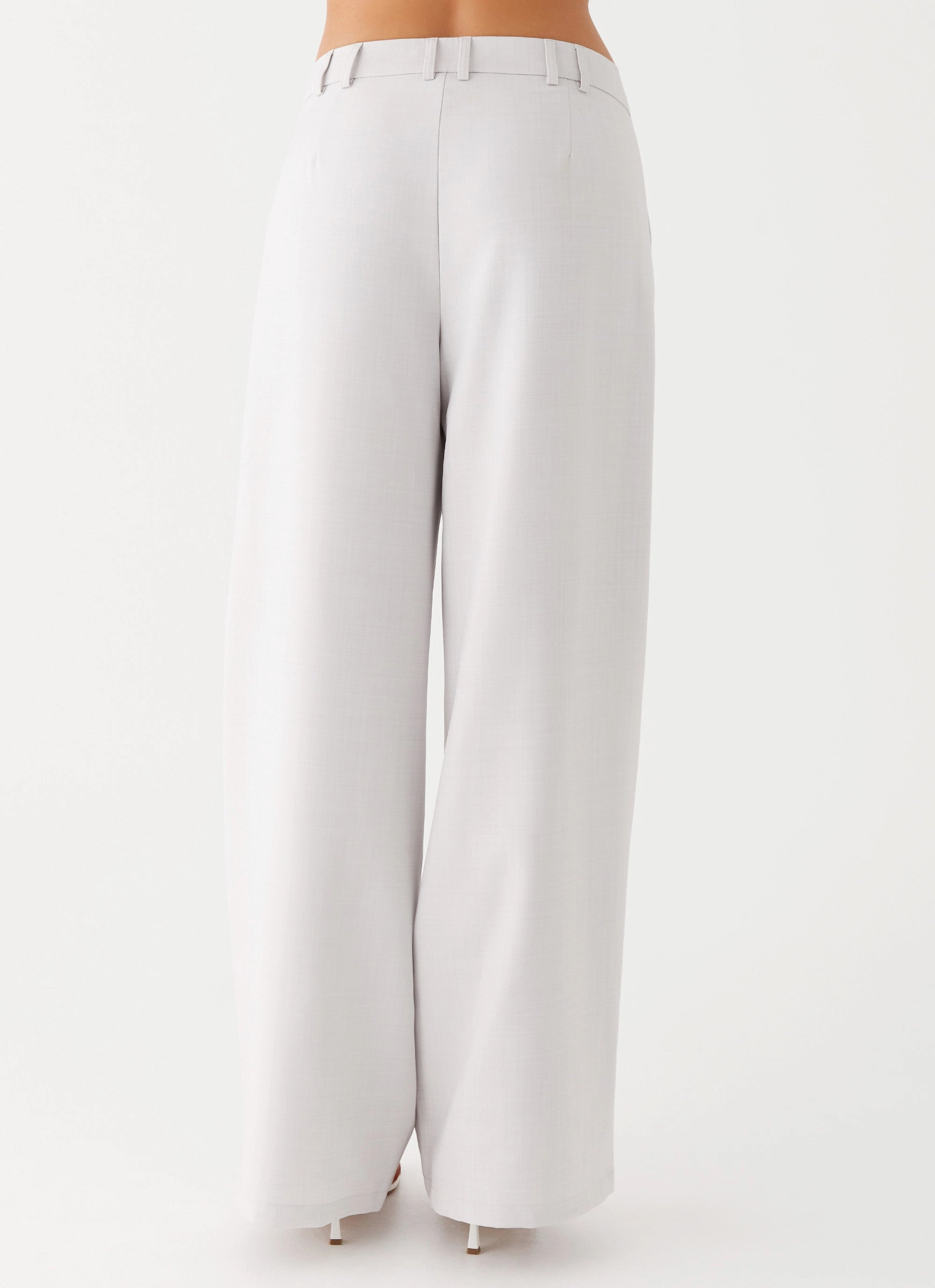 Layered Protection Asha Low Rise Pants - Ivory