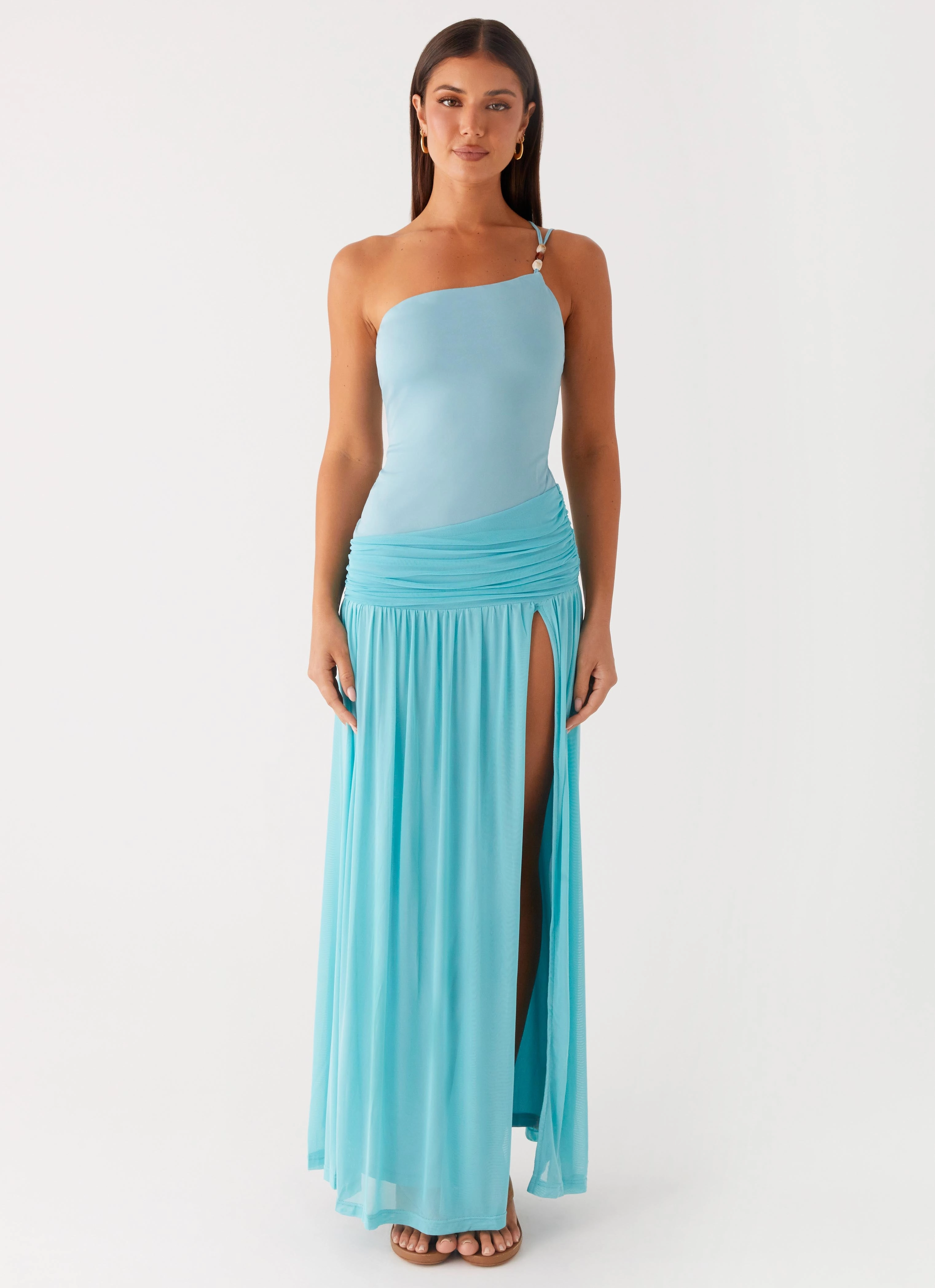 Trendy Look Aurelia Maxi Dress - Aqua