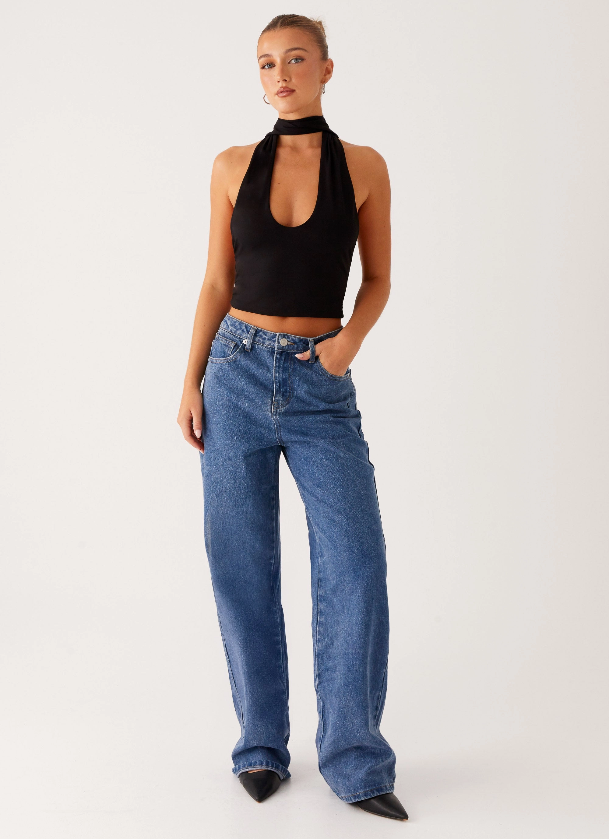 Back Again Straight Leg Denim Jeans - True Blue Daily Driven