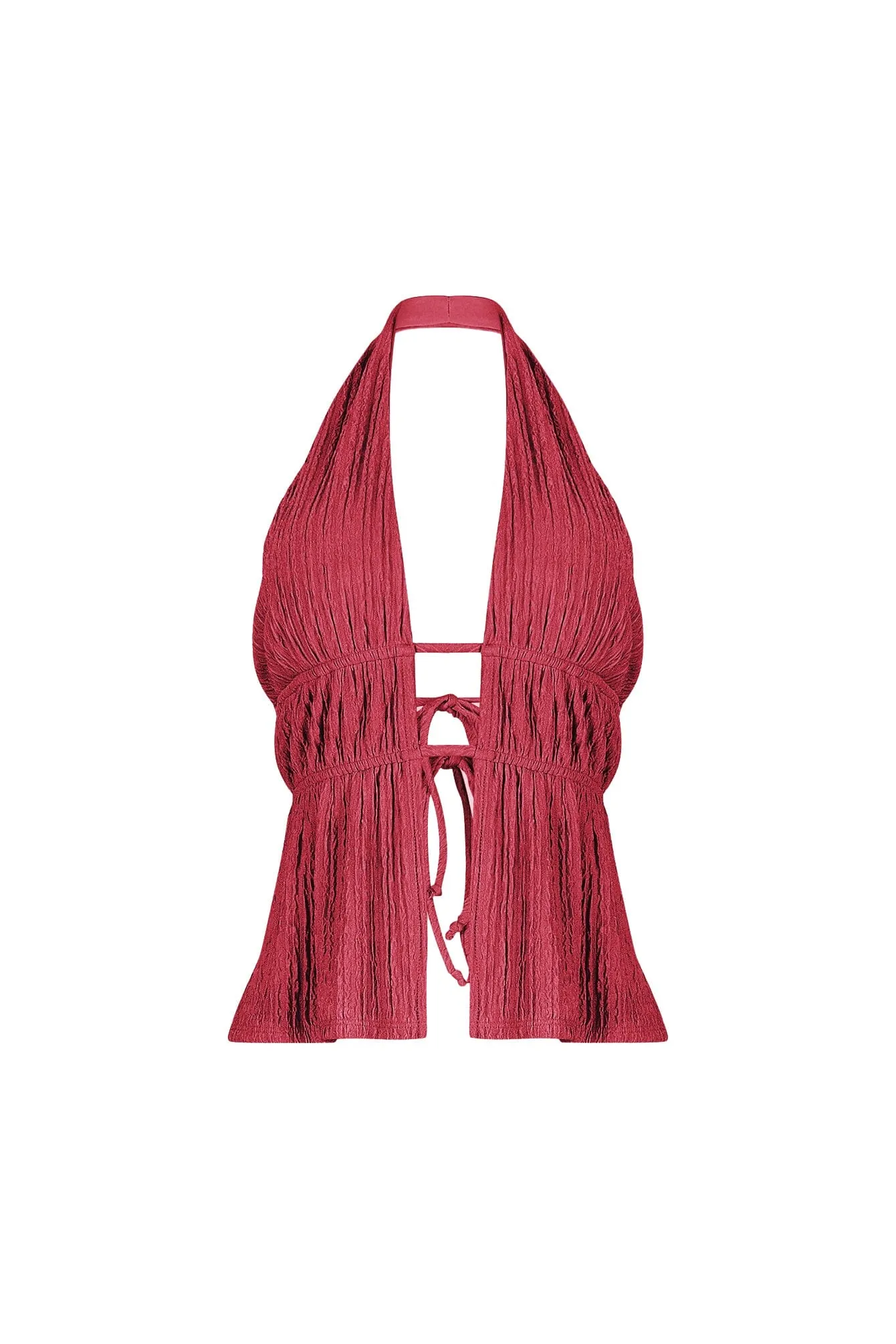 UV Protection Bangkok Textured Halter Top