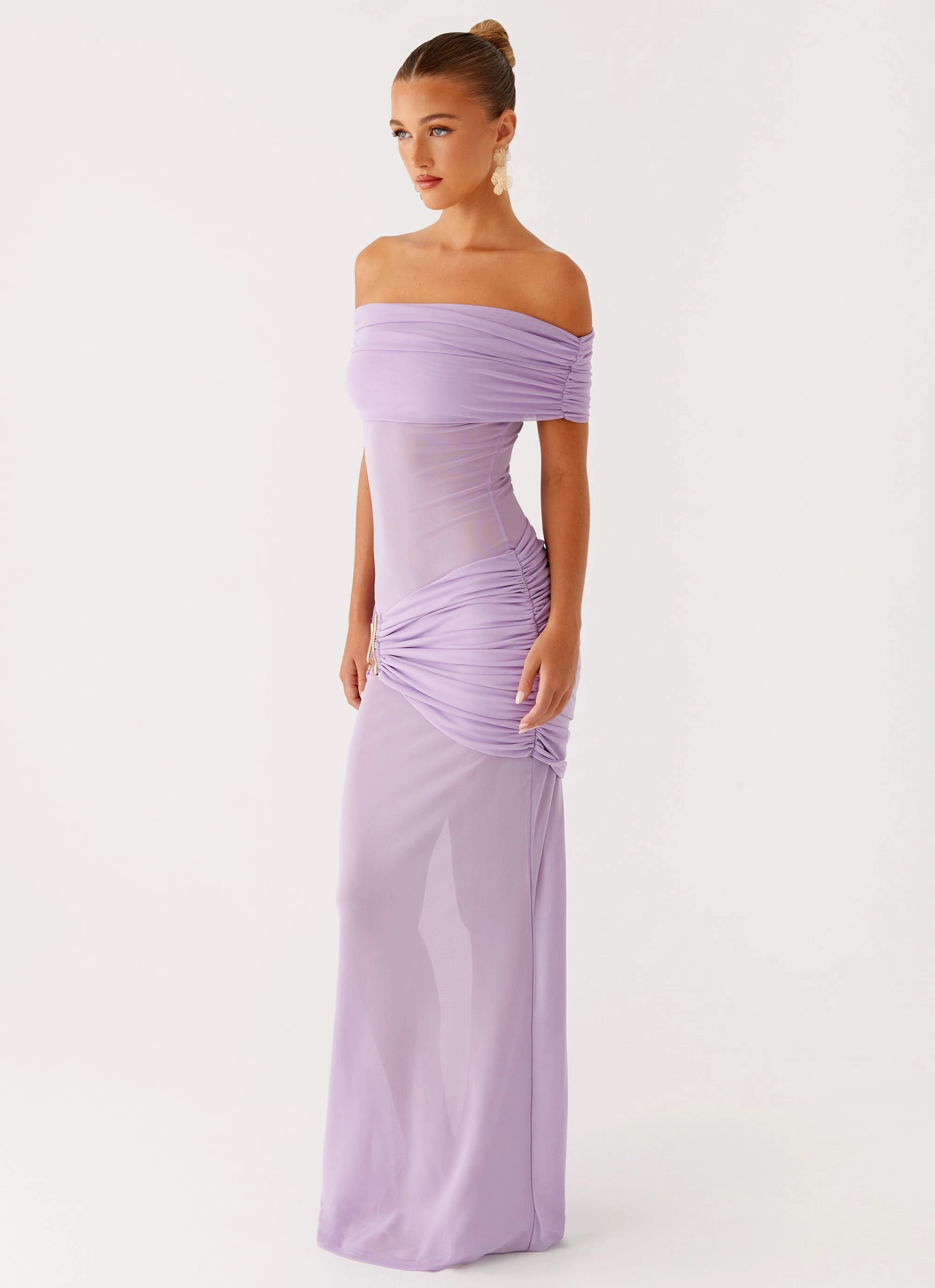 Benji Maxi Dress - Lilac Coastal Chic Perfect for Layering