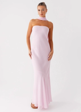 Minimal Fit Under The Pagoda Maxi Dress - Pink