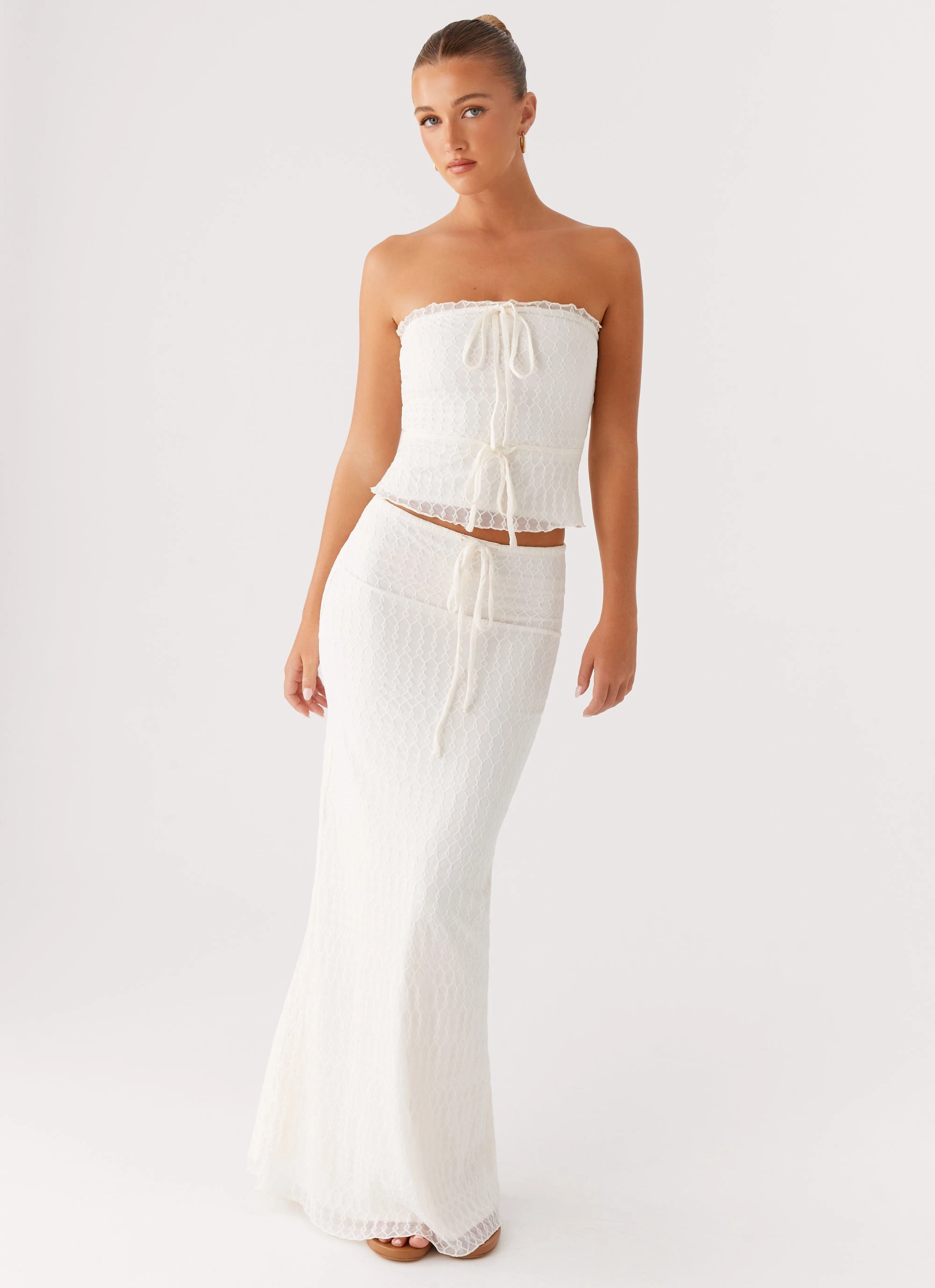 Biodegradable Fiber Blakely Tube Top - Ivory