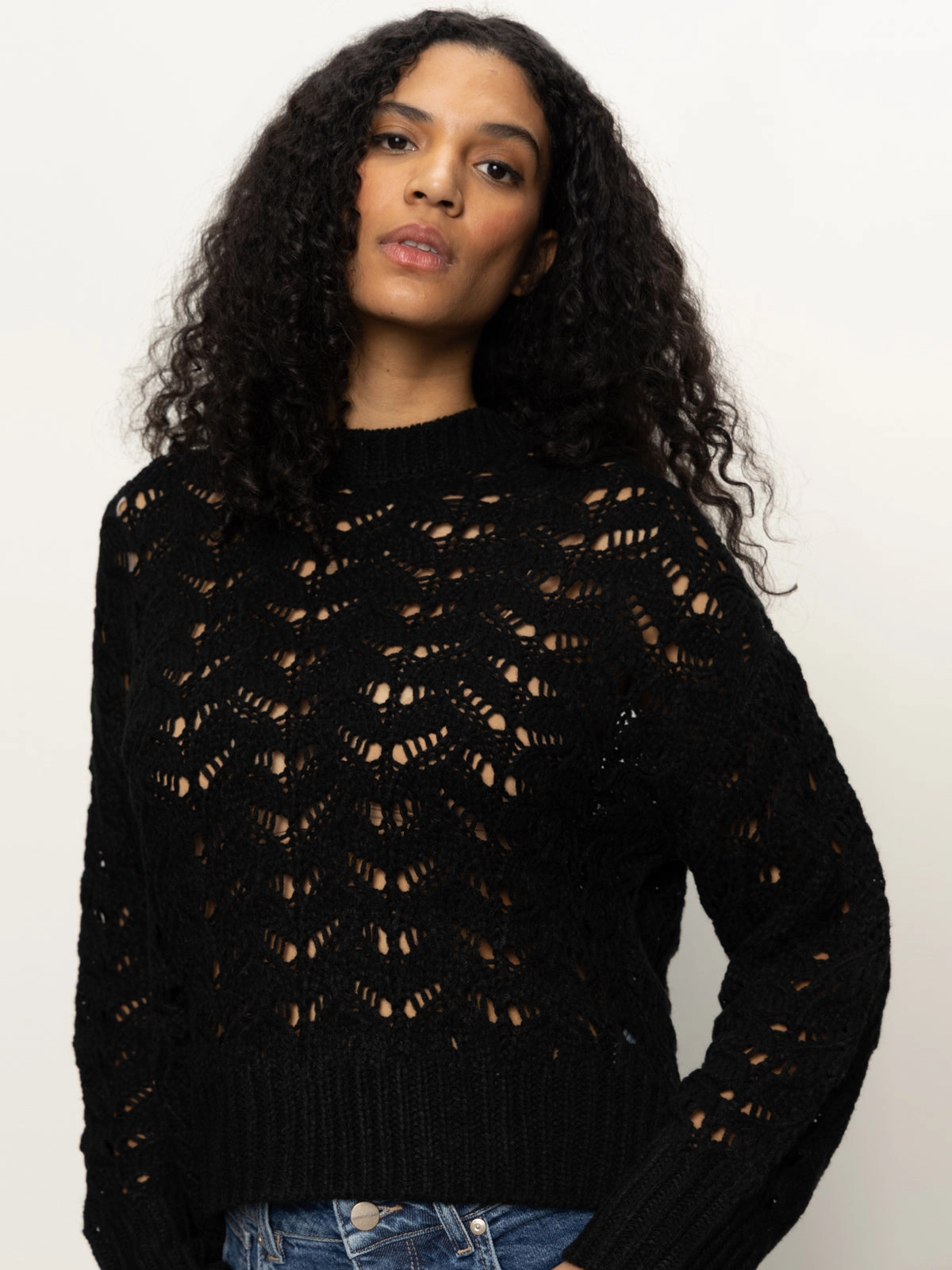 Boheme Popover Black ZipClosure