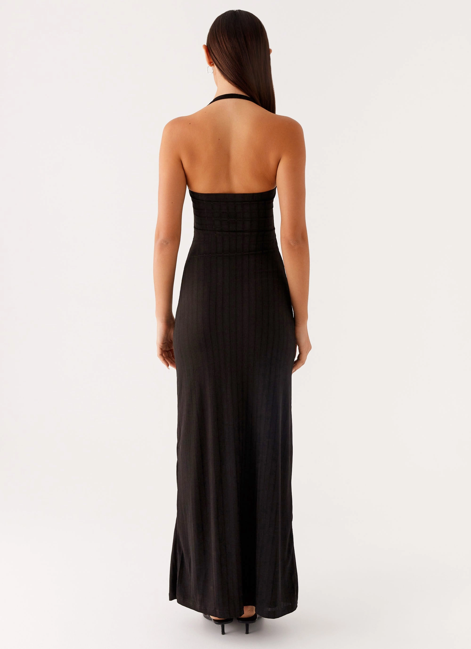 Air Layer Selene Maxi Dress - Black