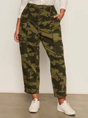 hypoallergenic material Boyfriend Utility Pant Rambler Camo Extended Sizing