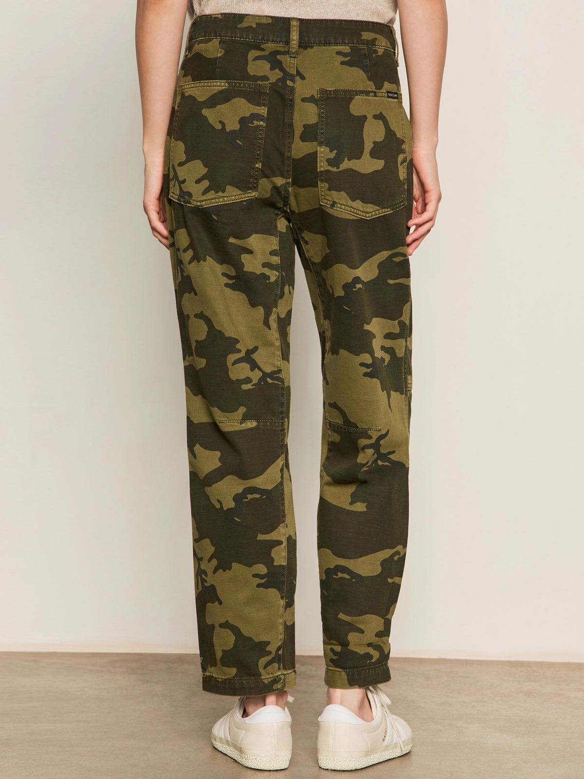 Boyfriend Utility Pant Rambler Camo Double Needle Hemming Odor Neutralizing Technology