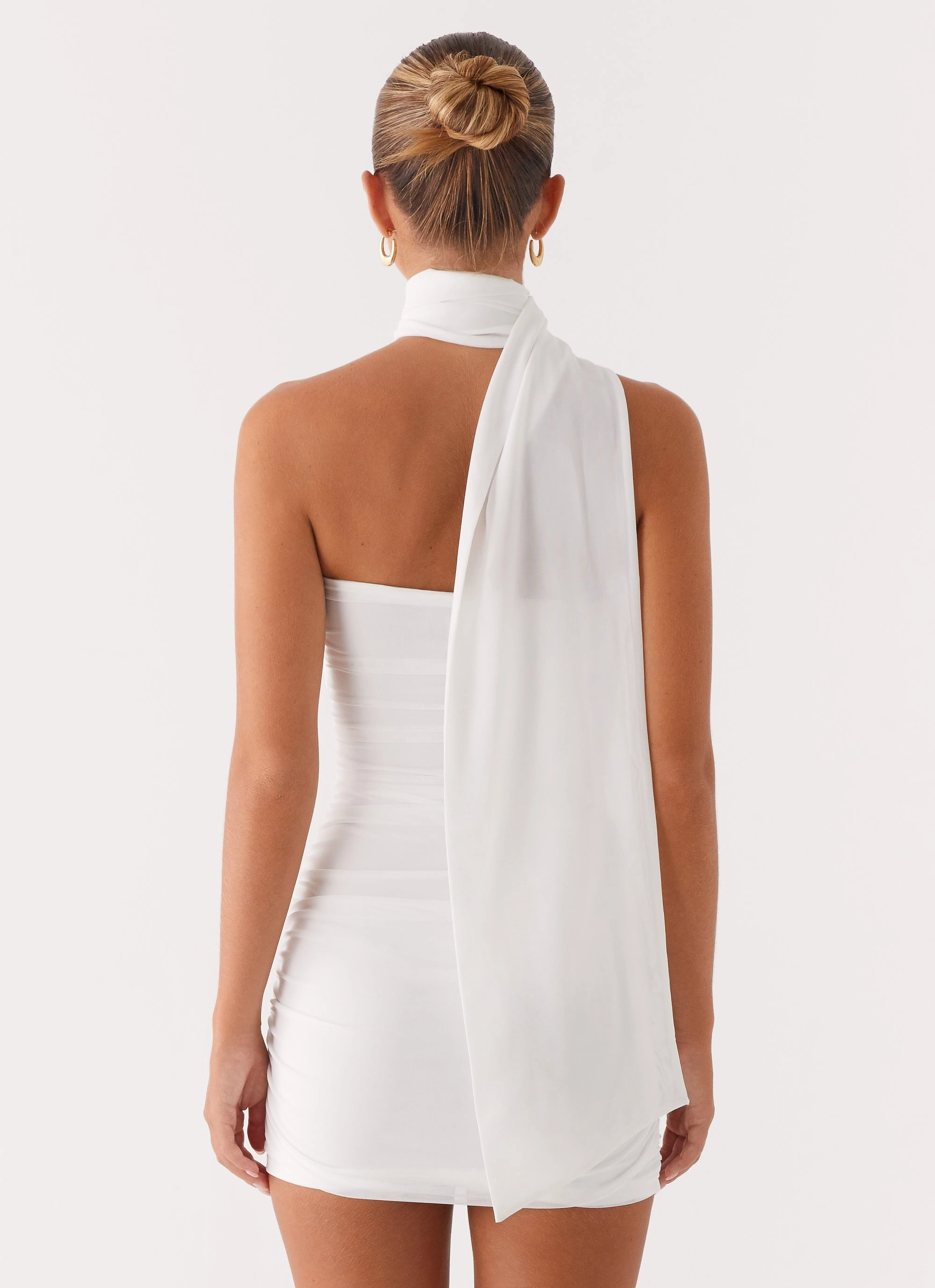 Breaking News Mini Dress - White Core Collection