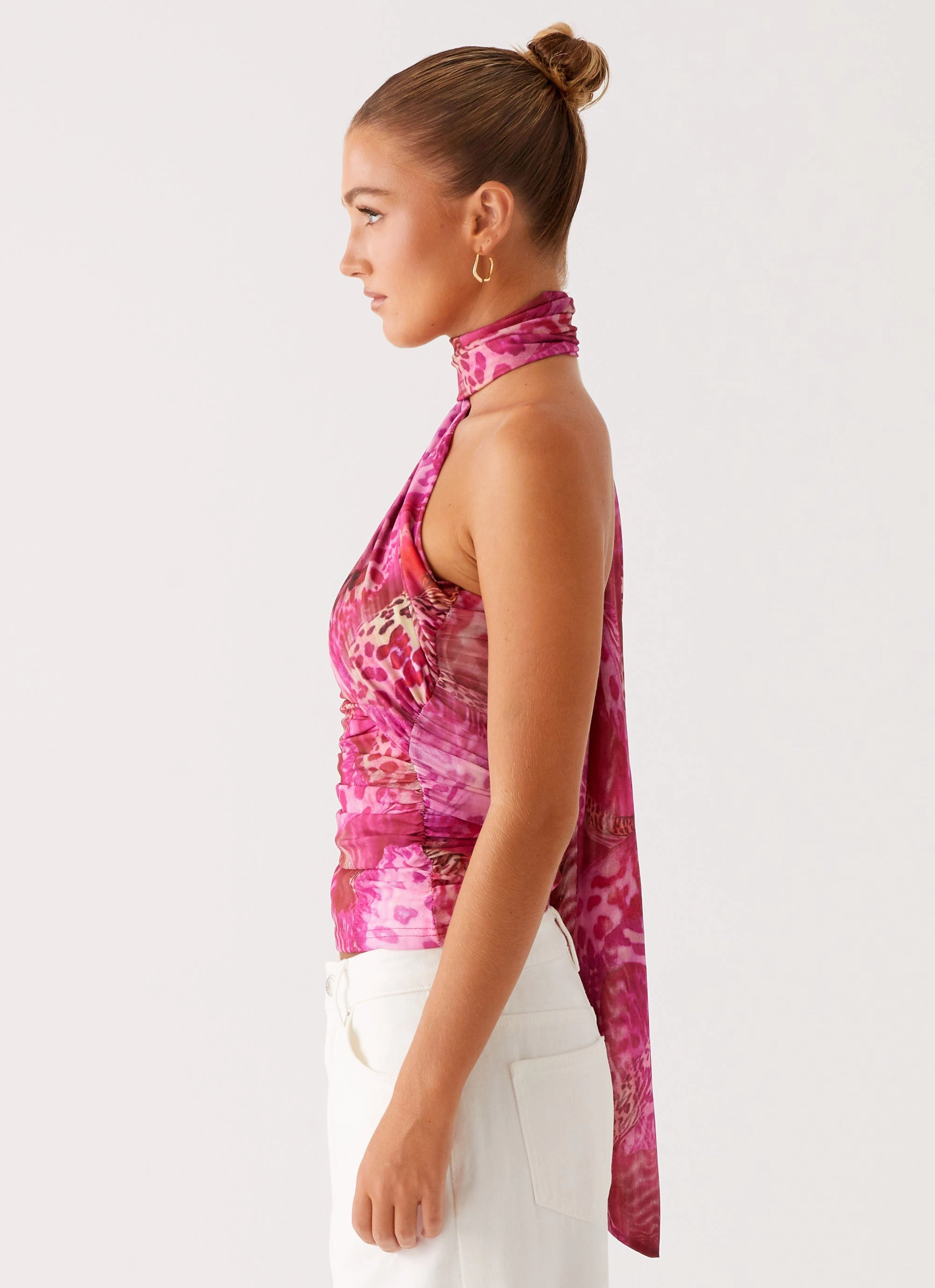 ConvertibleCollarSystem Breaking News Top - Lavender Lagoon