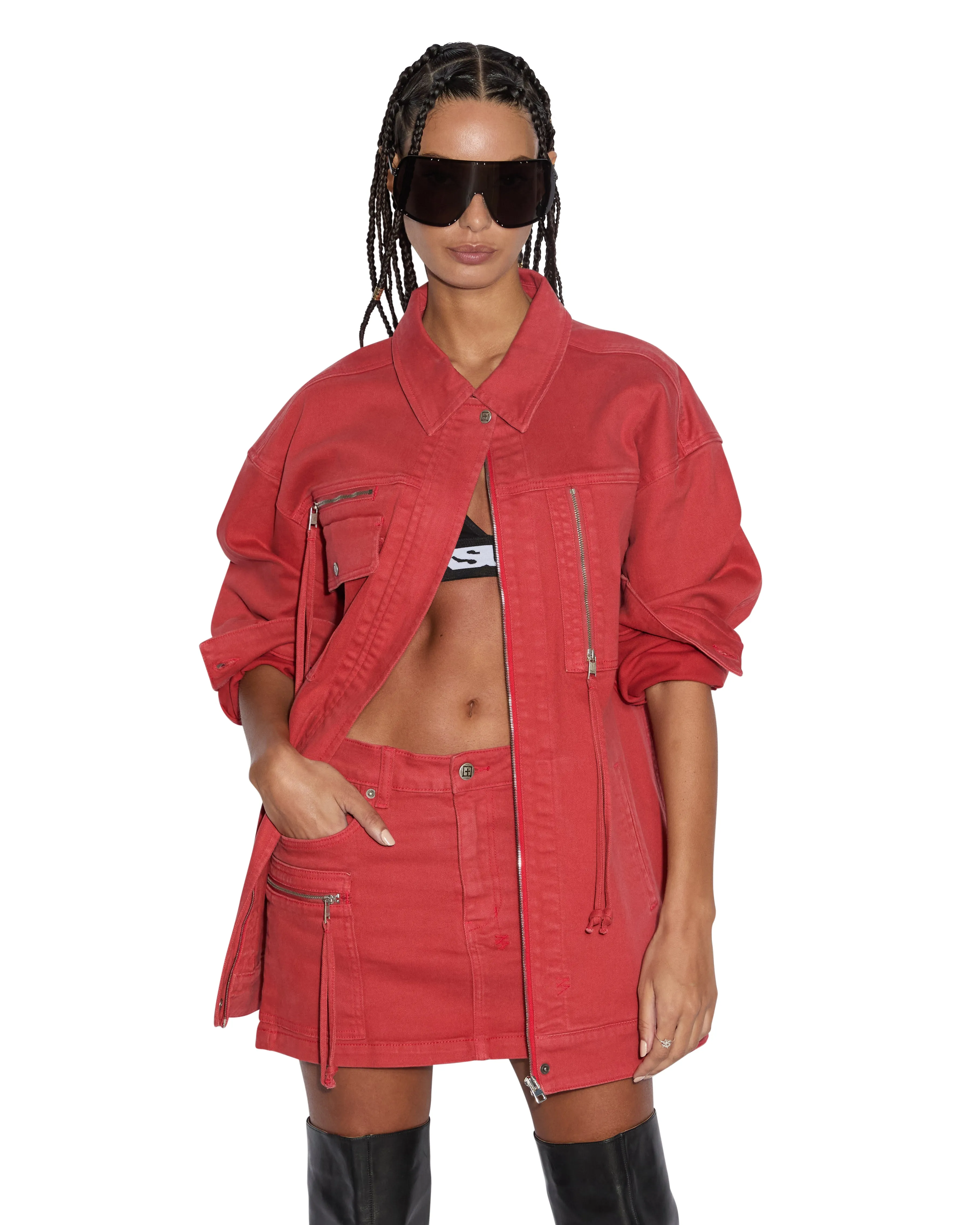 Relationship DOWNTOWN JACKET BIKER ROASTED