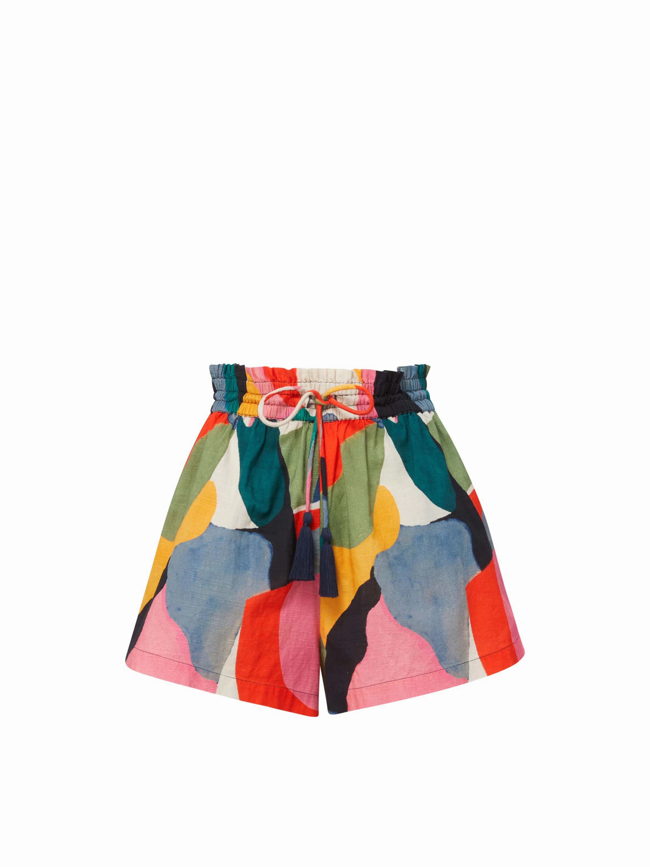 Vicki Shorts In Carta Colorblock Modular Pocket System