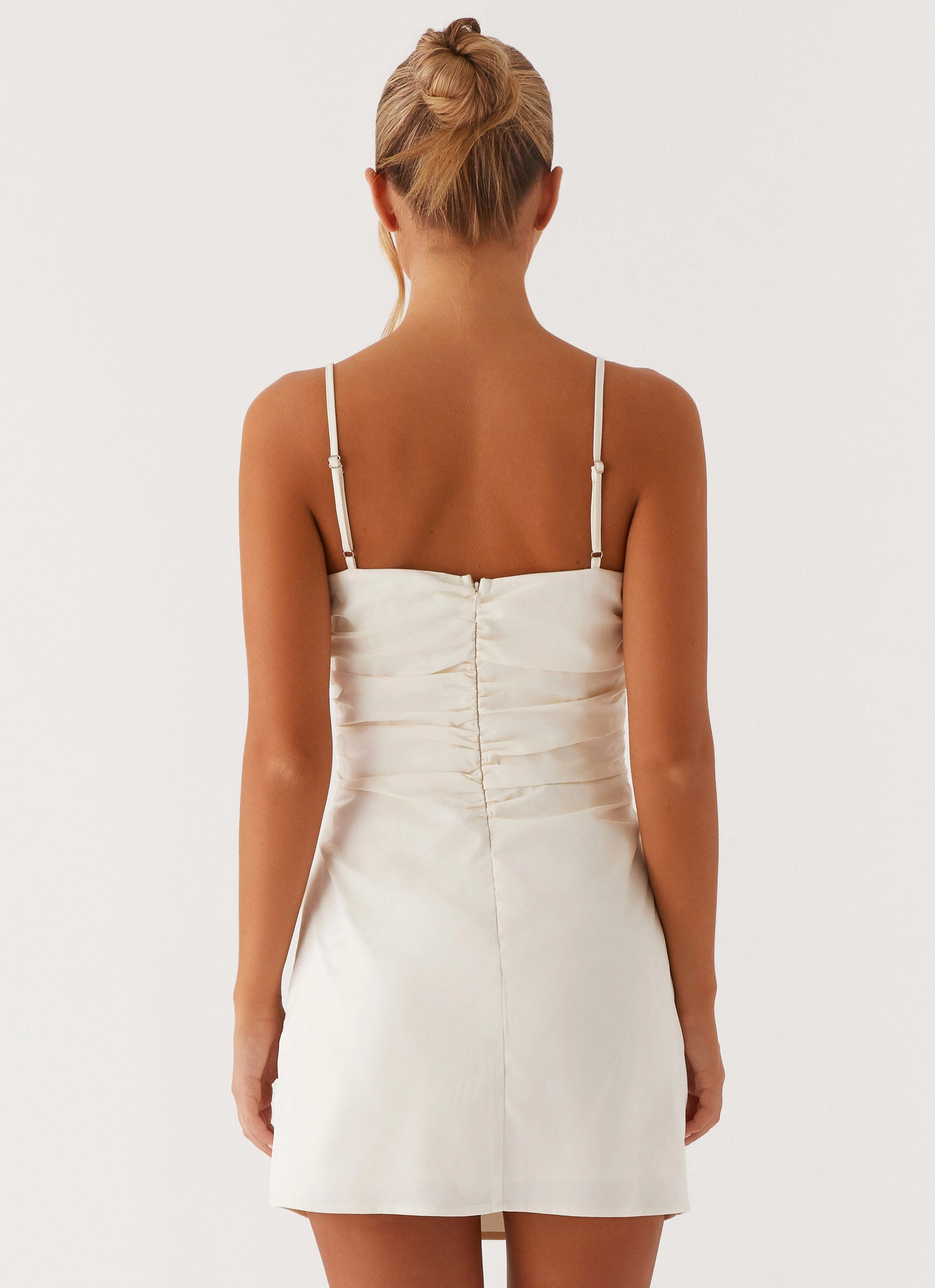 Must Have Feature Style Innovation Last Summer Mini Dress - Ivory