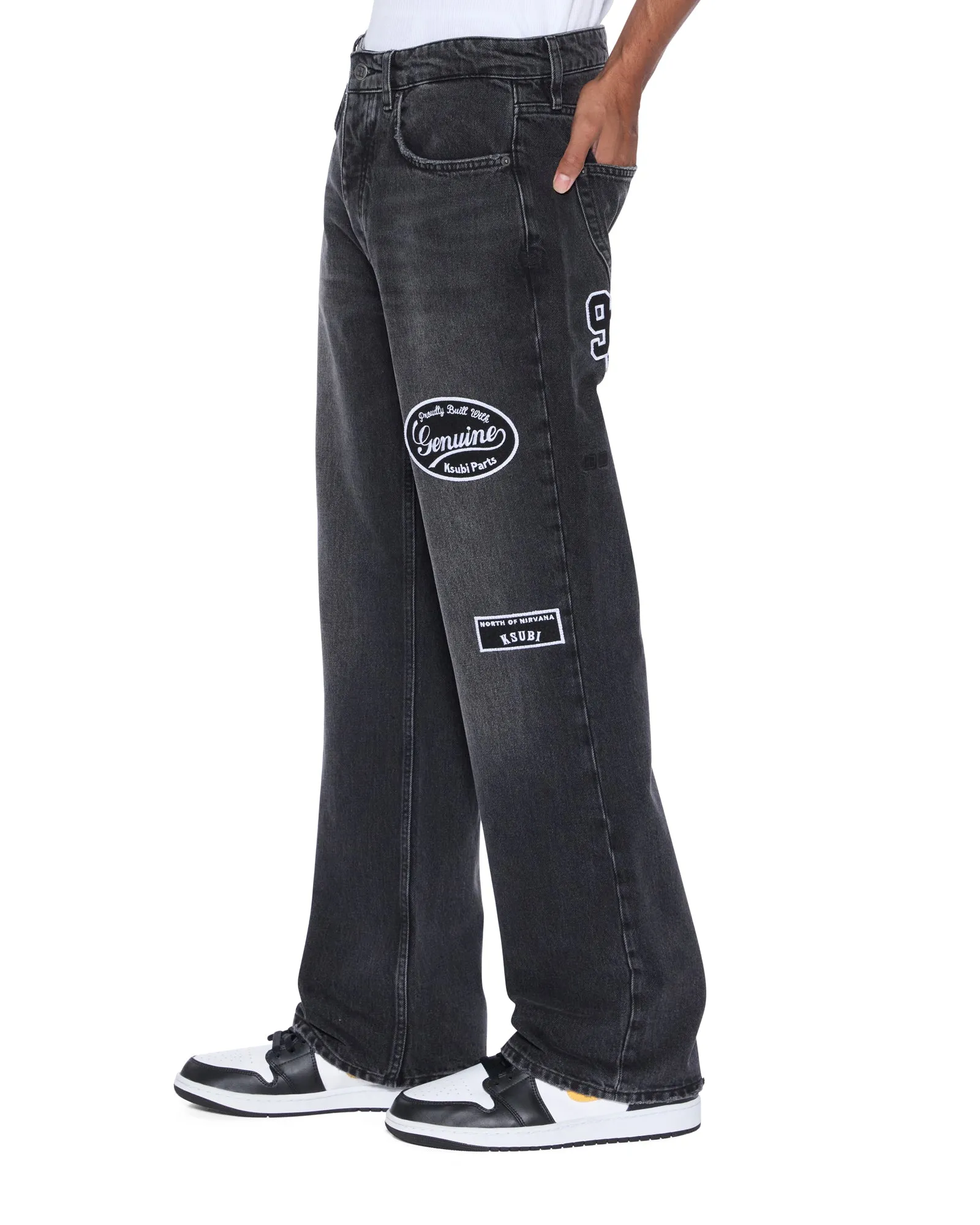 Lightweight Urban Explorer BRONKO ROADHOUSE BLACK PATCHED