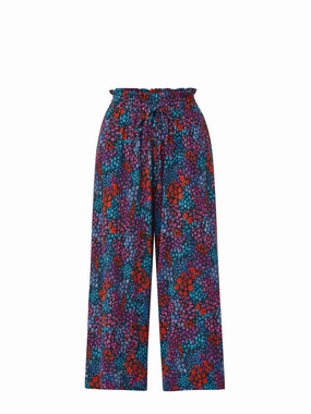 Brooke Pants In Bloom Roll-up style Timeless Design